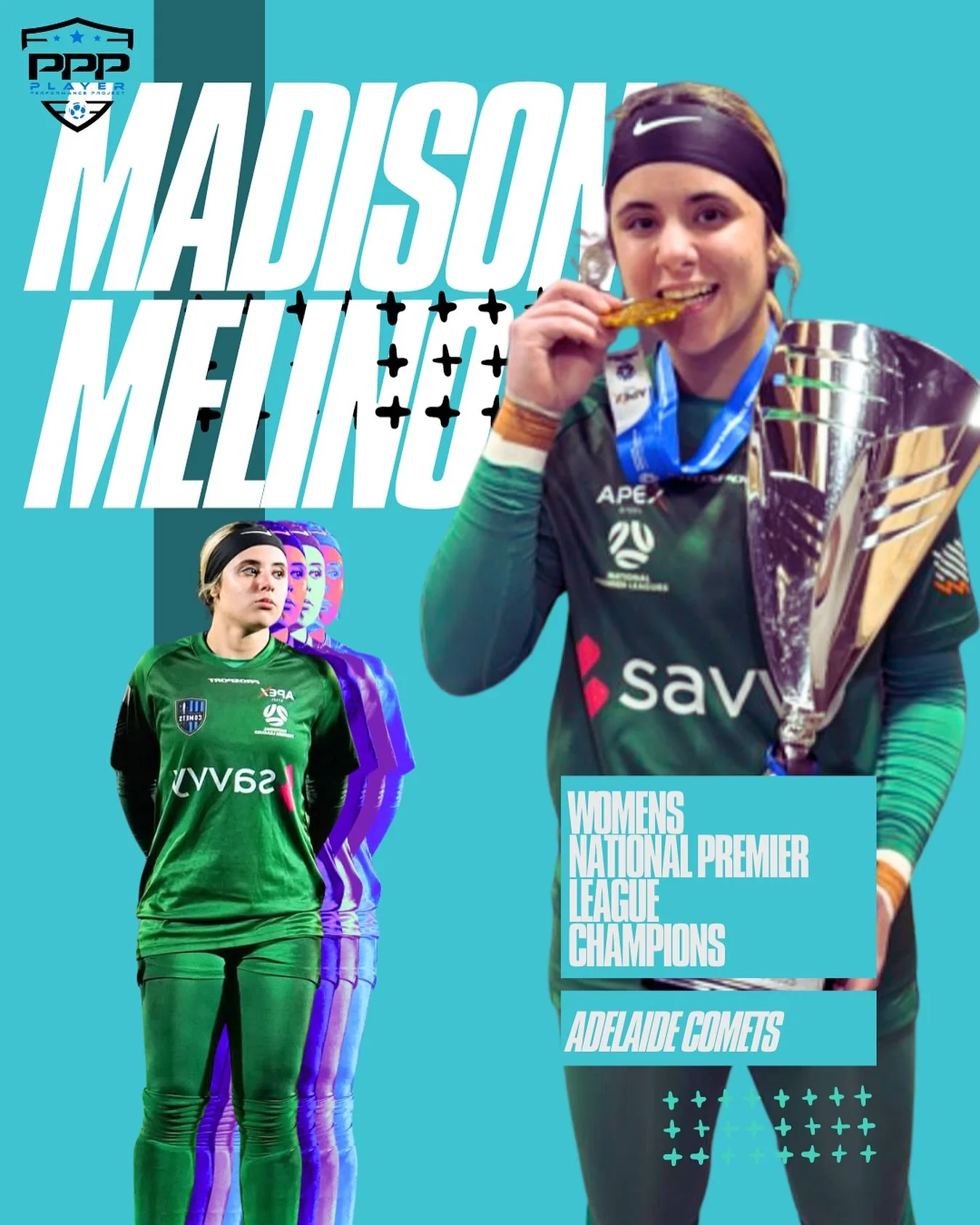 The PPP family congratulates Madison Melino on becoming a Women’s NPL Champion with Adelaide Comets! πβ½οΈ
An incredible achievement and a reward for her commitment and hard work. Proud of you, Madi! π
#PPP #PPPFamily #WNPLChampions #SouthAust