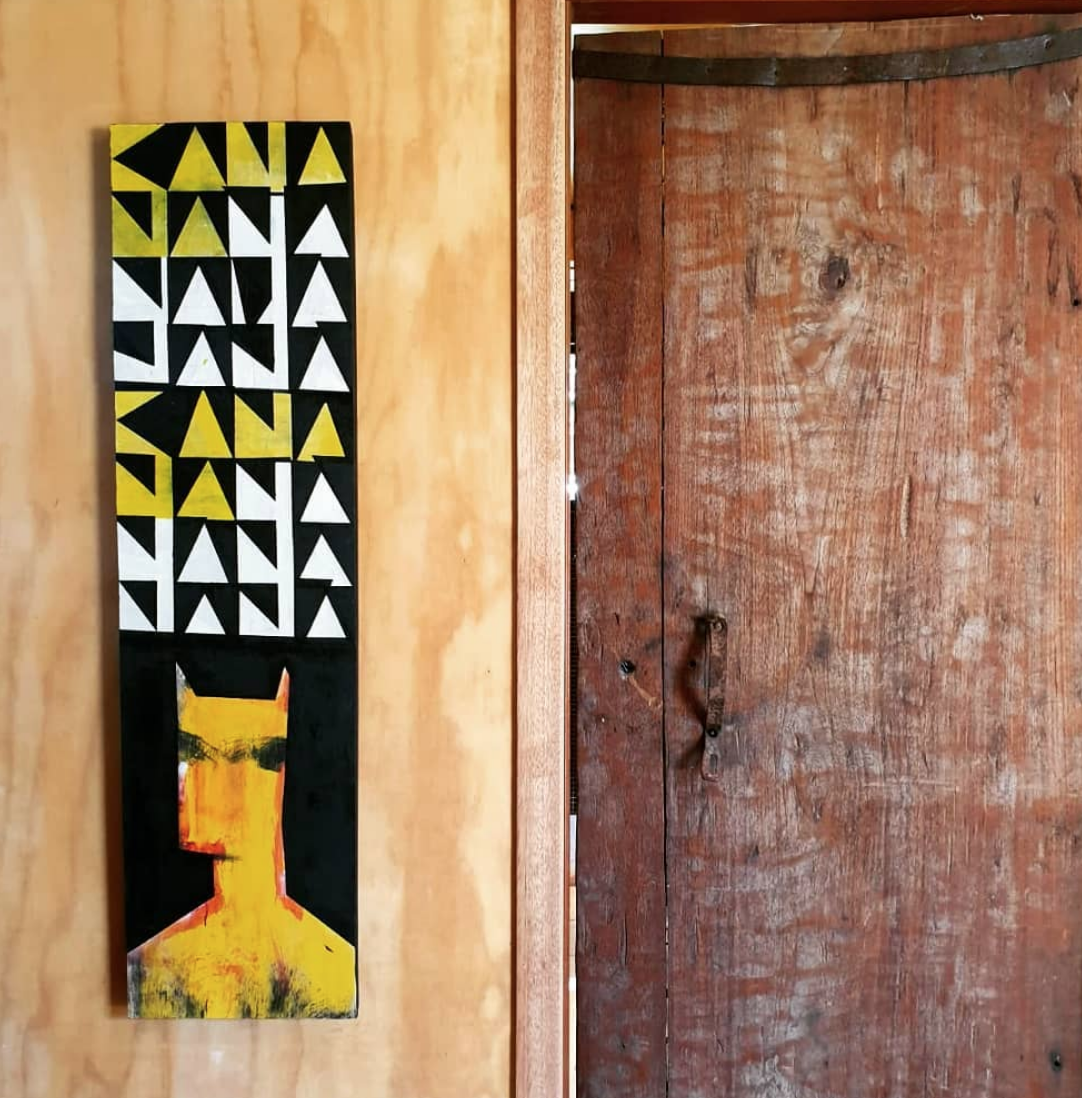 BANANA BATMAN (2020) JJ JAMES ART Electric Jazz Banana Shed