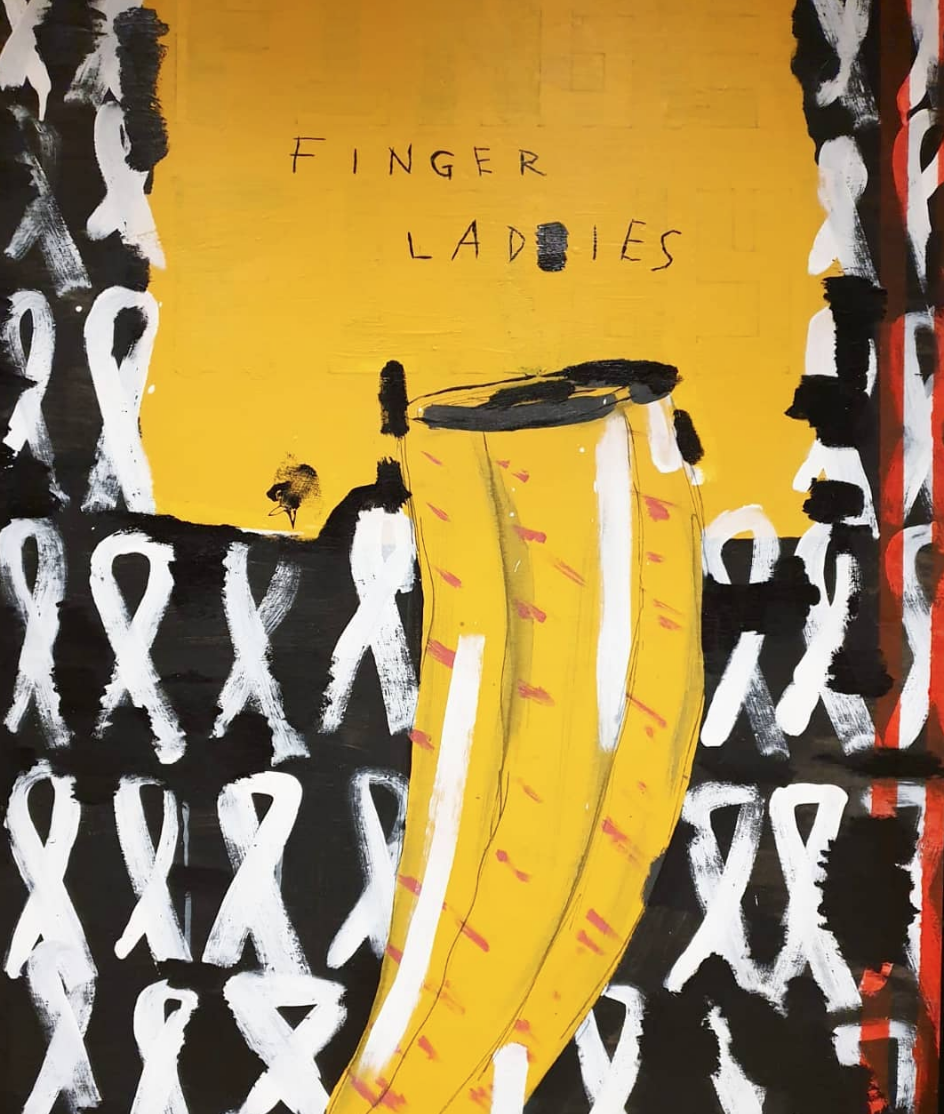 ALL THE FINGER LADIES (2020) JJ JAMES ART Electric Jazz Banana Shed