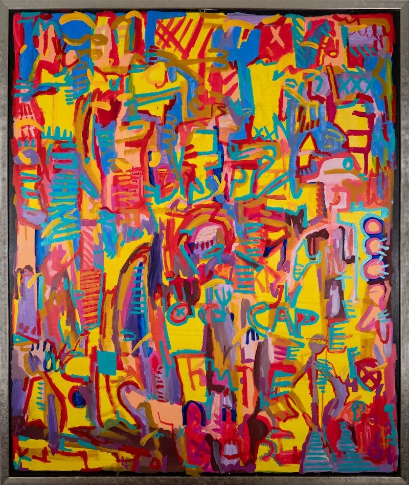 JJ JAMES ART Electric Jazz electric bark