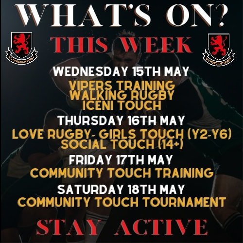 Lots going on this week at Wymondham HQ! 🔴⚫️