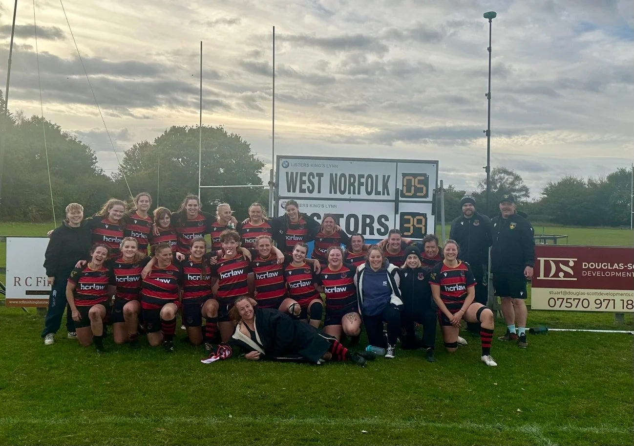 Winners are Grinners! Wymondham Wasps beat West Norfolk on the road! ⚫️🔴🐝