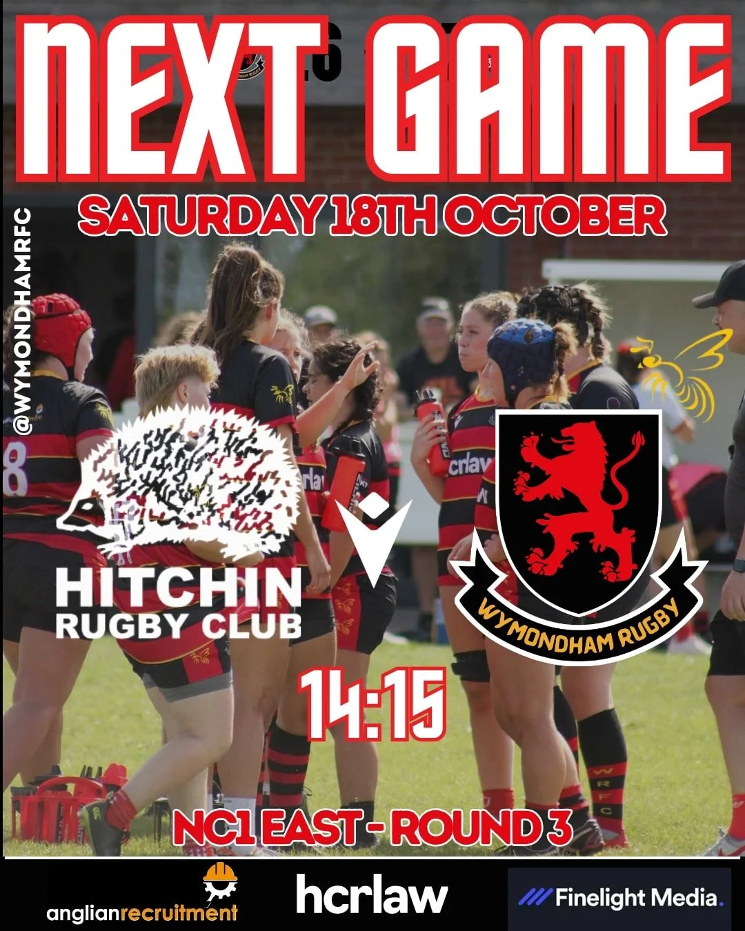 This Saturday, our Wasps head to @hitchinladies, with both teams sitting on 7 points from two games &ndash; setting the stage for what&rsquo;s sure to be a fantastic clash! 💥

Our Women&rsquo;s team have a big week of prep ahead as they look to keep