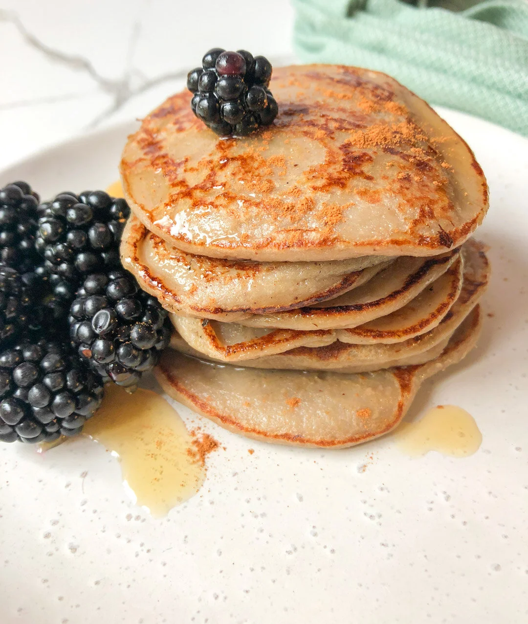 Banana Oat Pancakes