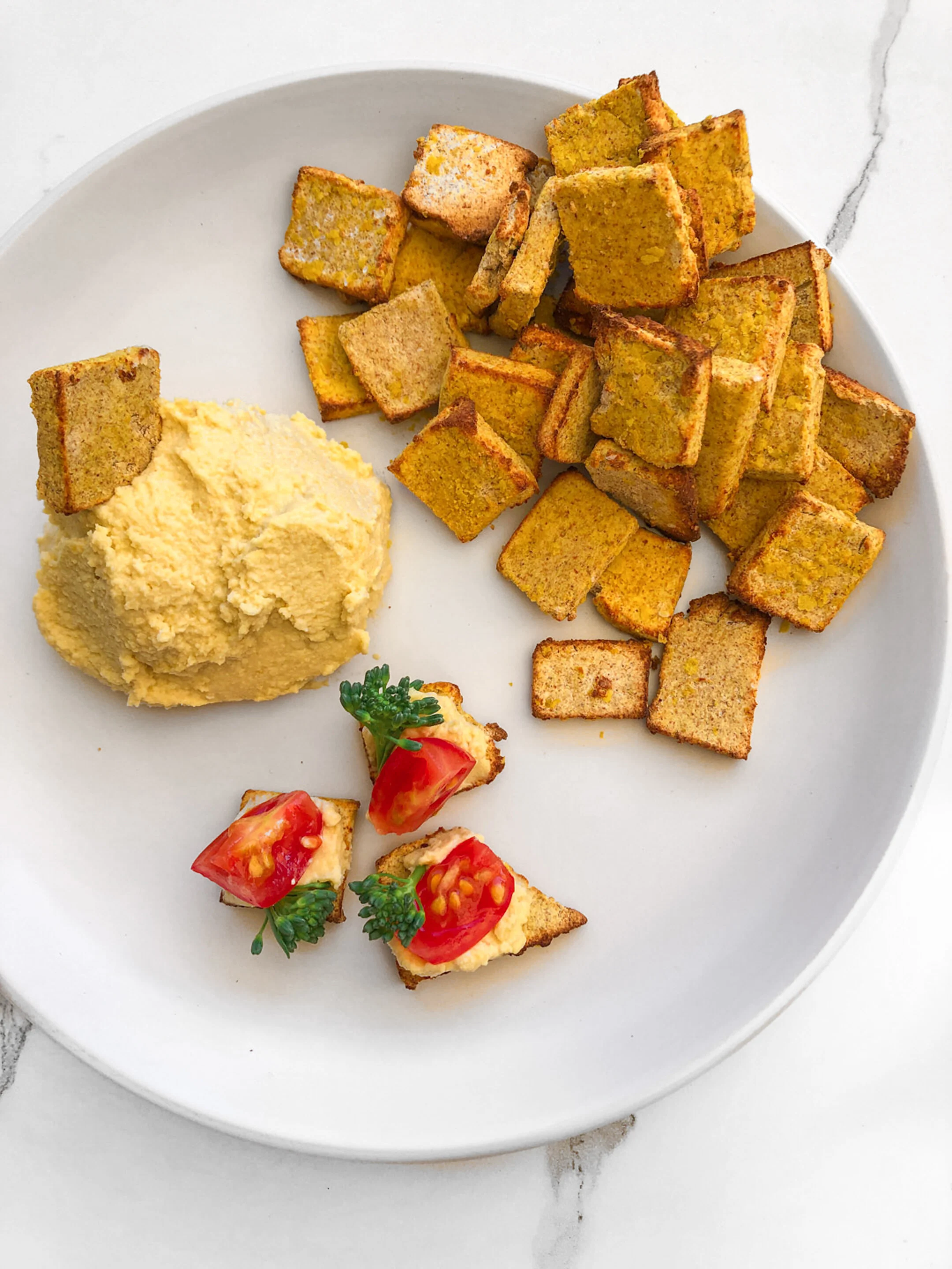Cheesy Almond Crackers