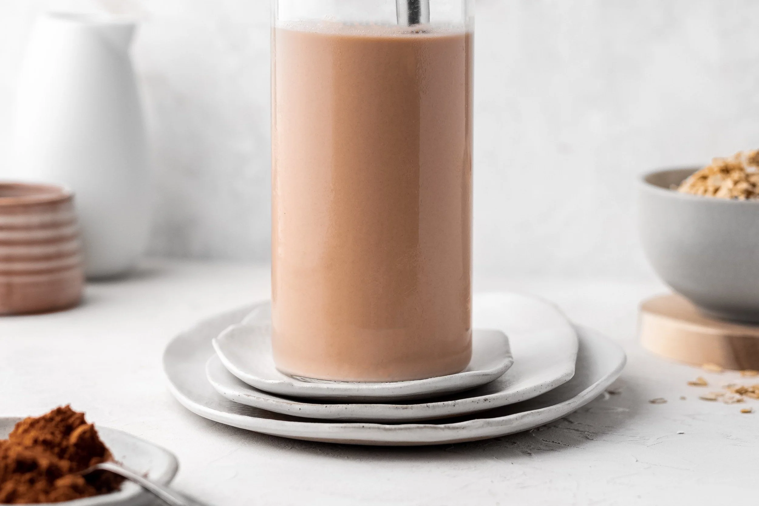 Creamy Chocolate Oat Milk