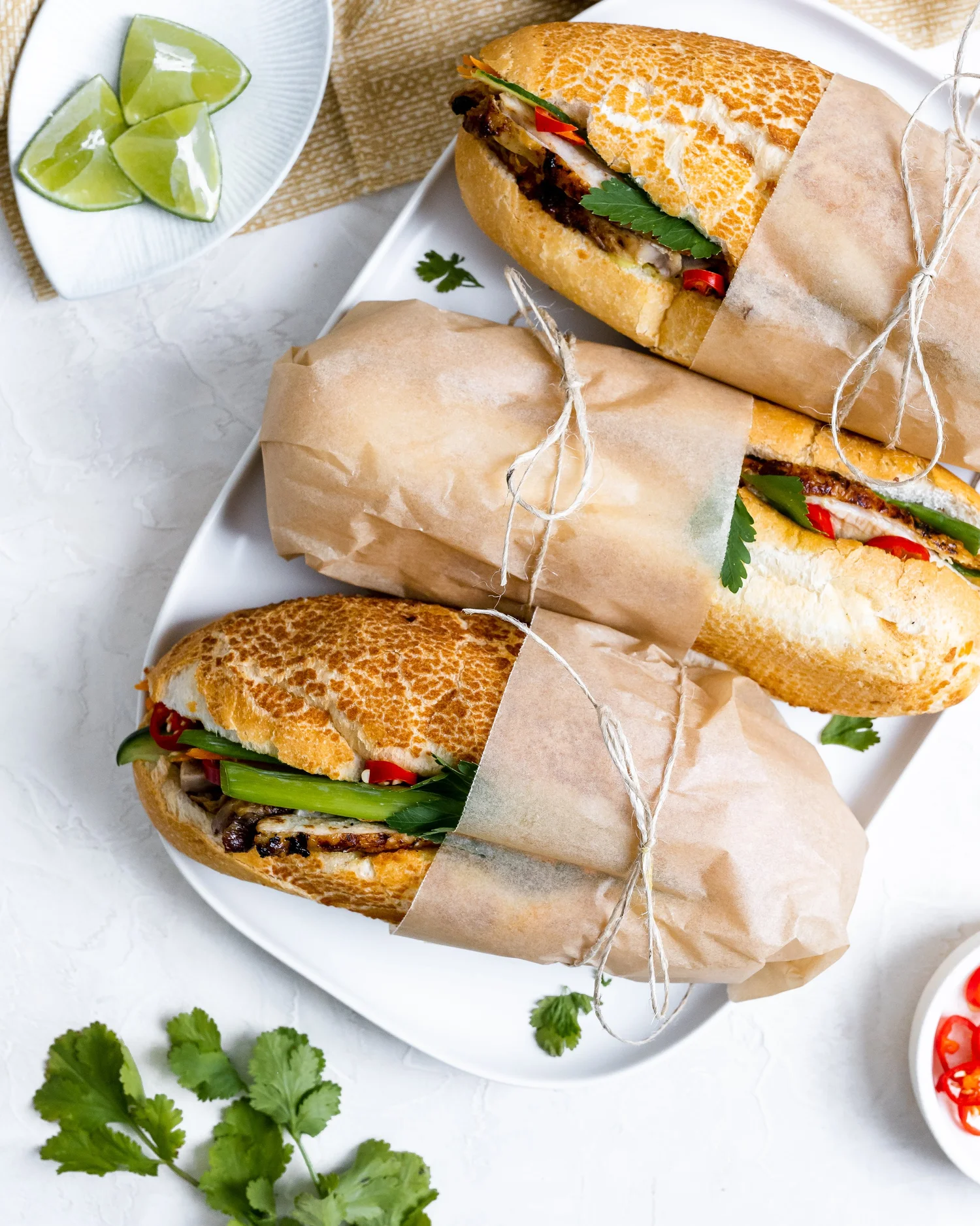Crispy Chicken Banh Mi — Natural Spoonfuls
