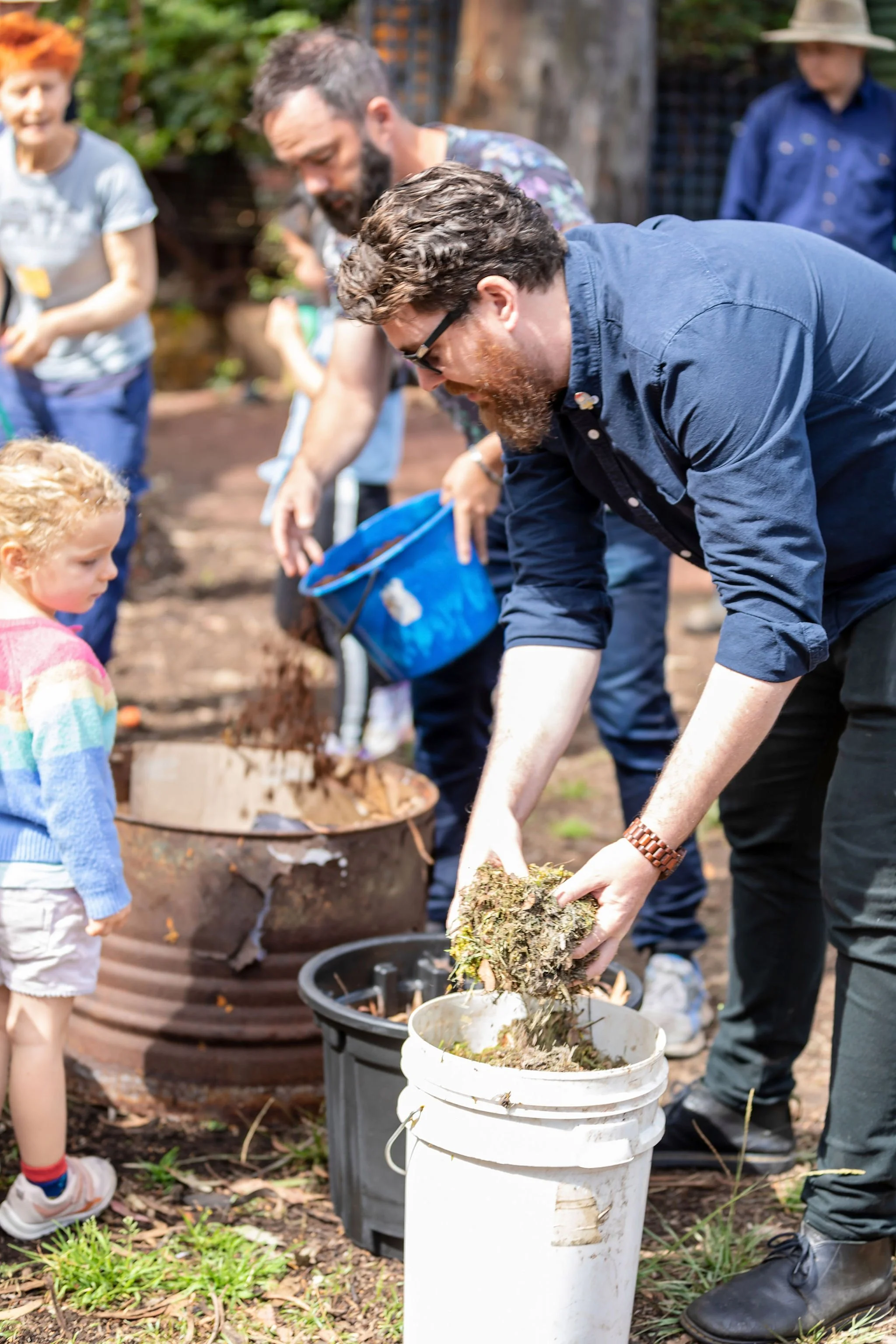 Composting Worms and Bokashi