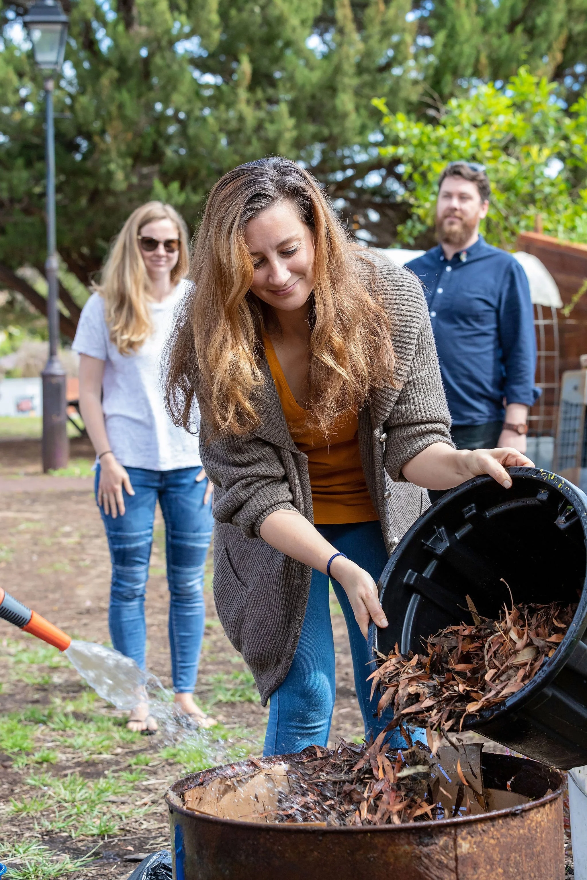 Hands-on Composting with Peg