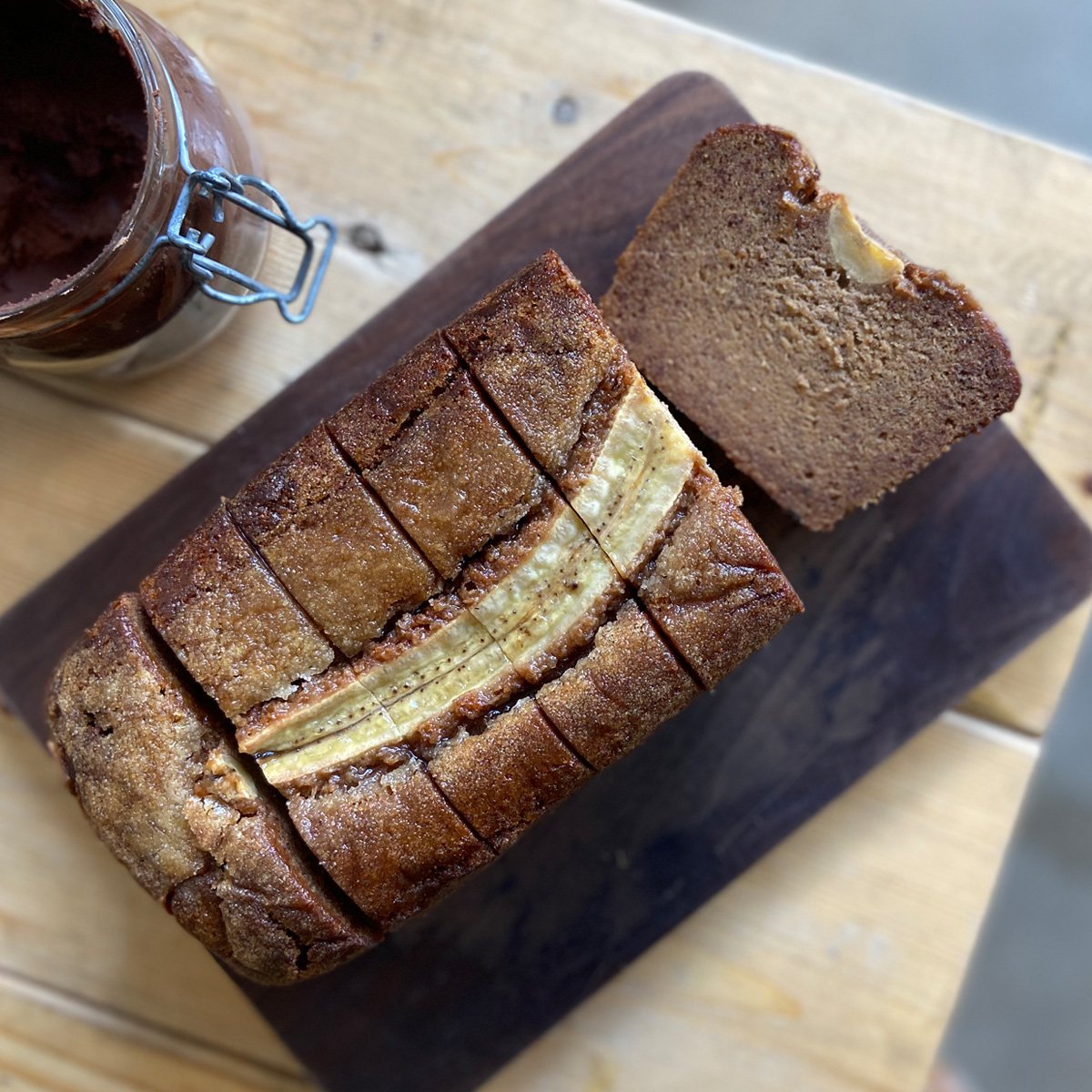 Banana Bread with Chocolate Butter .jpg