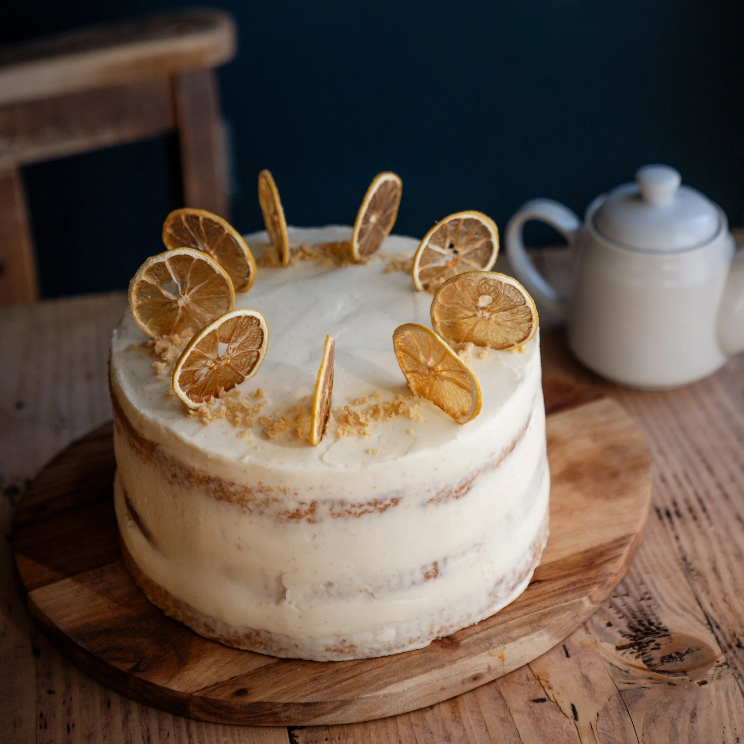 Lemon Labneh Cake