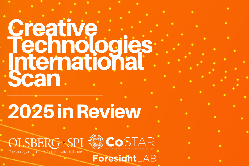 Creative Technologies International Scan: 2025 in review
