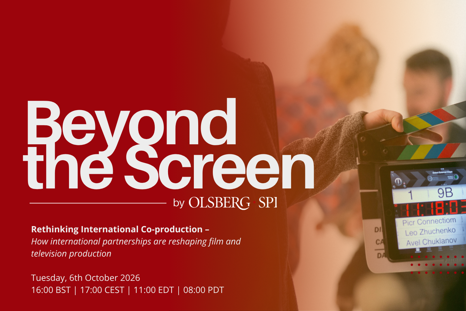 Beyond the Screen by SPI: Rethinking International Co-production&nbsp;
