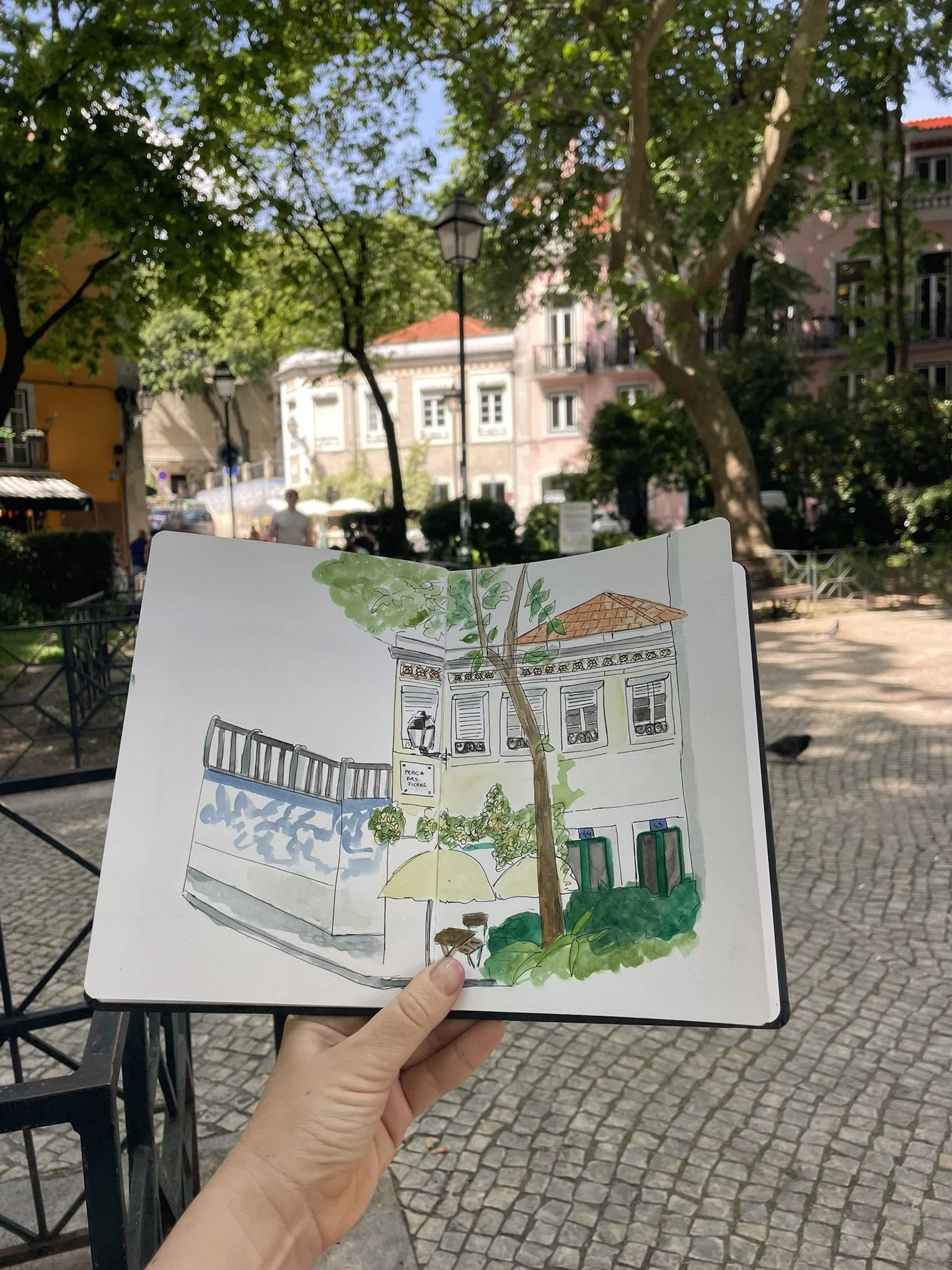 Plaza de las Flores, Lisboa