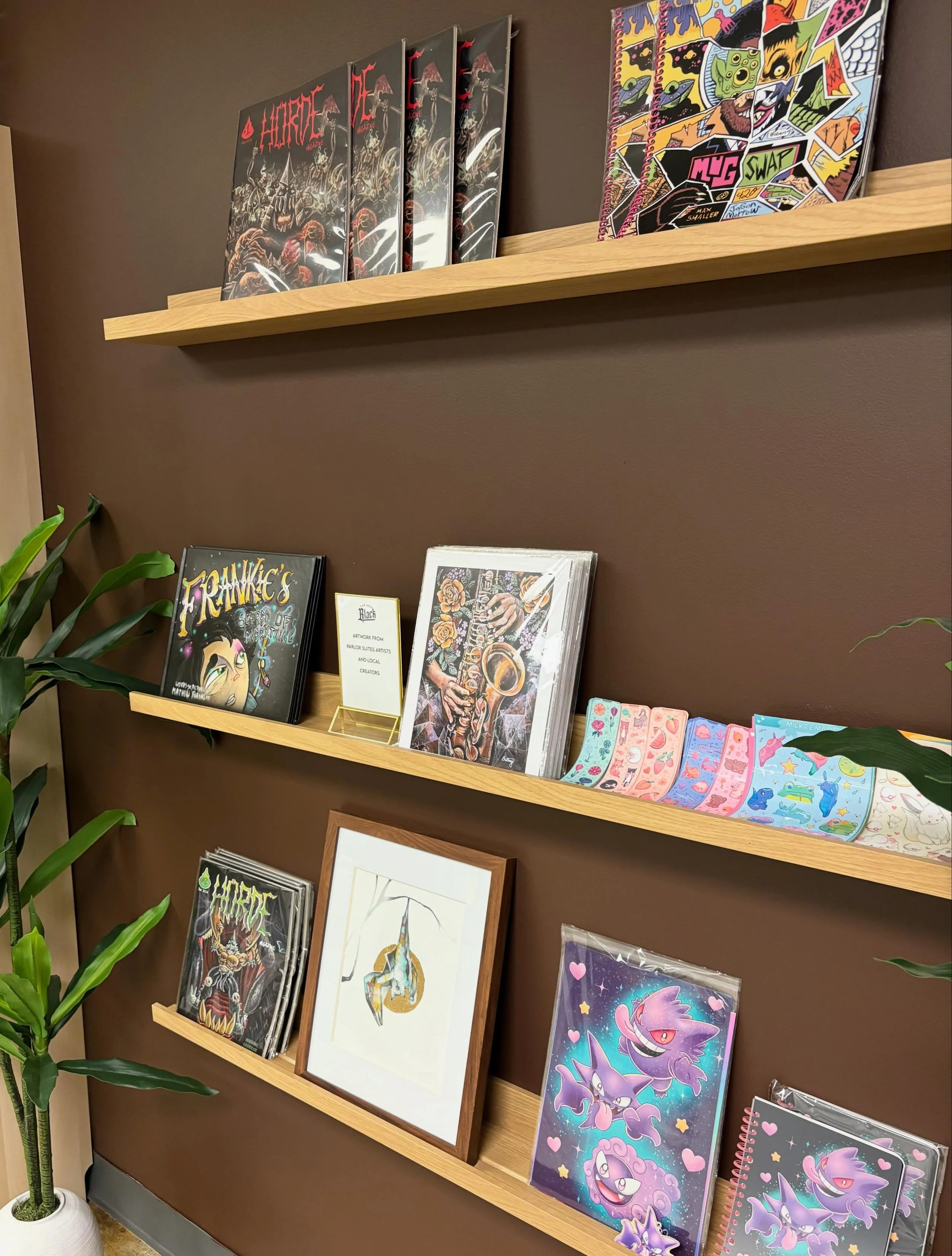 Proudly sharing and selling work by local artists! Come find the perfect gift for someone or as a little treat for yourself&hellip; because you know you deserve it! 💁&zwj;♀️💁&zwj;♂️

Available in store Monday-Friday 10-4! 

#tattoo #art #supply #co