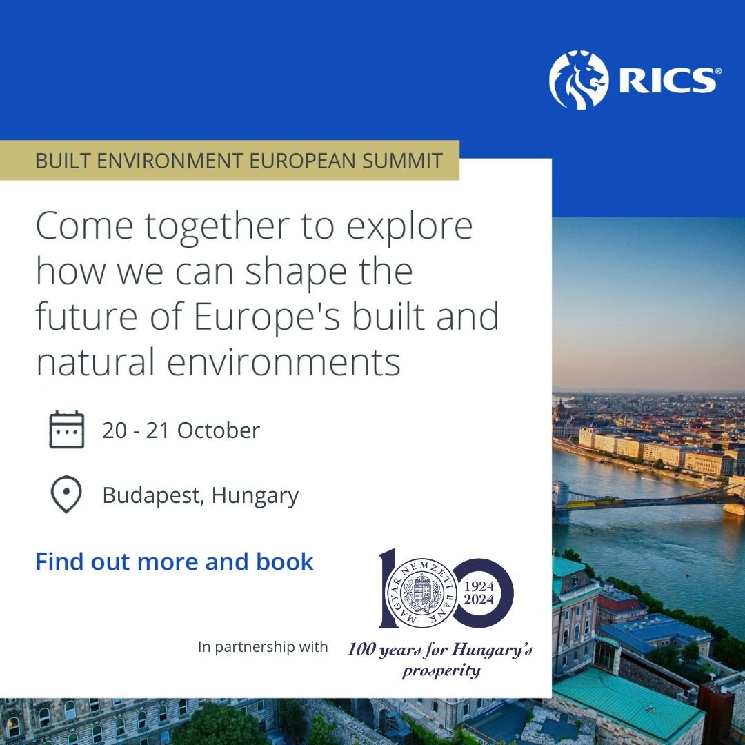 RICS Built Environment European Summit 2025
