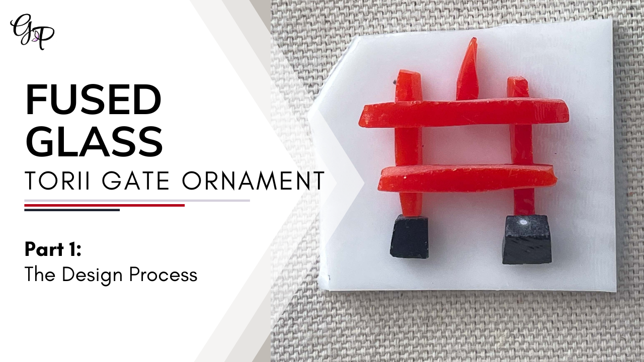 Glasswork Pixie Design Process of a Fused Glass Torii Gate Ornament_Thumbnail (1).png