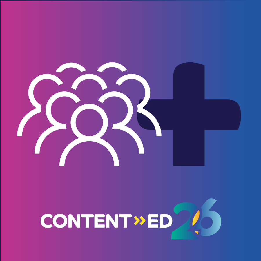 ContentEd conference & CE+ premium membership for 12 months - institutional pass