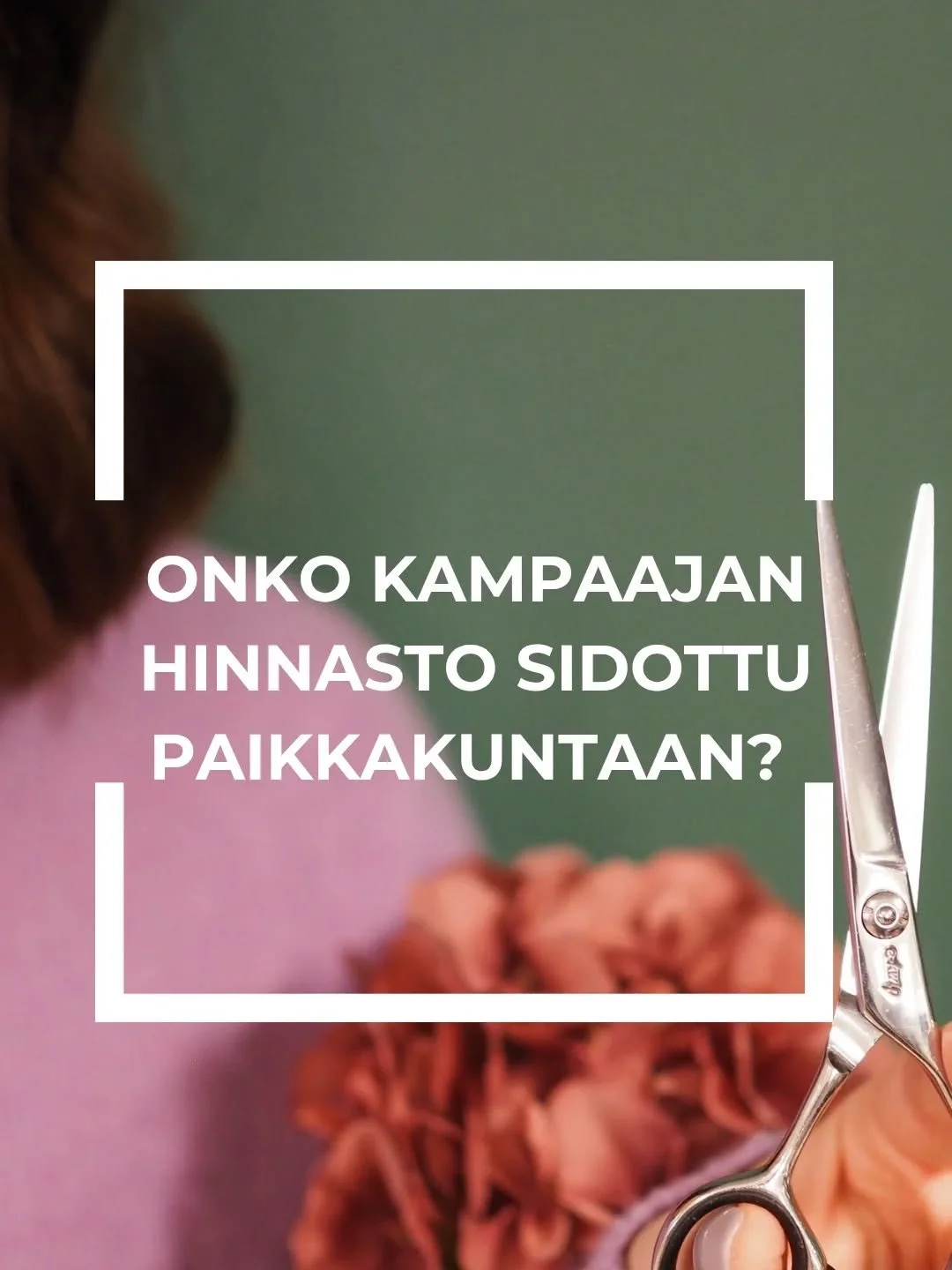Jatketaanko rahapuhetta? 💰

Kiitos @inspired.by_hair, kun nostit esiin kysymyksen: pit&auml;isik&ouml; postinumeron vaikuttaa kampaamon hinnastoon?

Oma mielipiteeni: ei todellakaan. Paikkakunta ei m&auml;&auml;rit&auml; osaamisen arvoa 🙅&zwj;♀️ Se