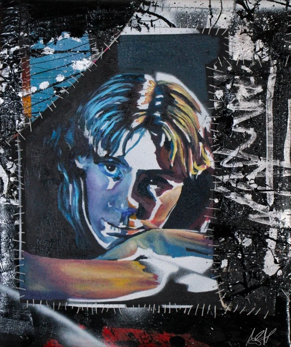 portrait of clarke blair
adrian sinclair hogg / diving out of touch