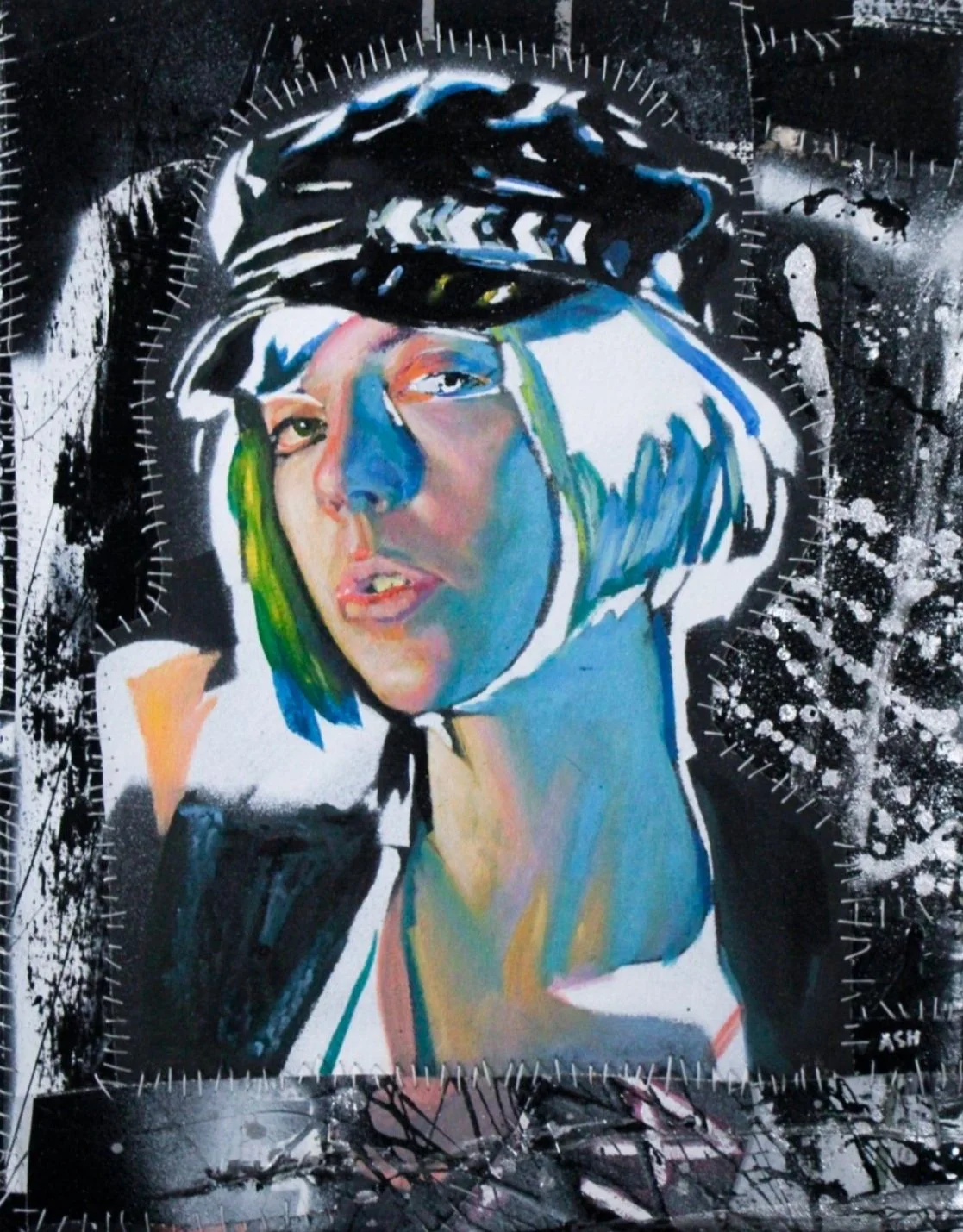 portrait of geneviéve
adrian sinclair hogg / diving out of touch