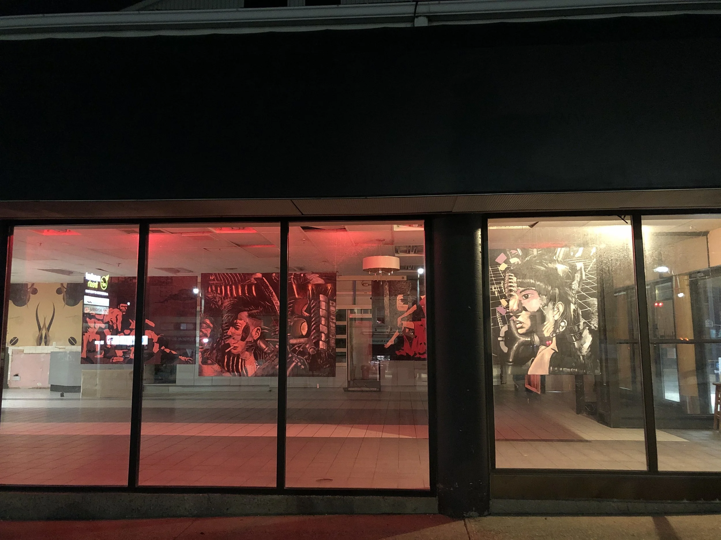 adrian sinclair hogg pop up exhibition guelph ontario canada