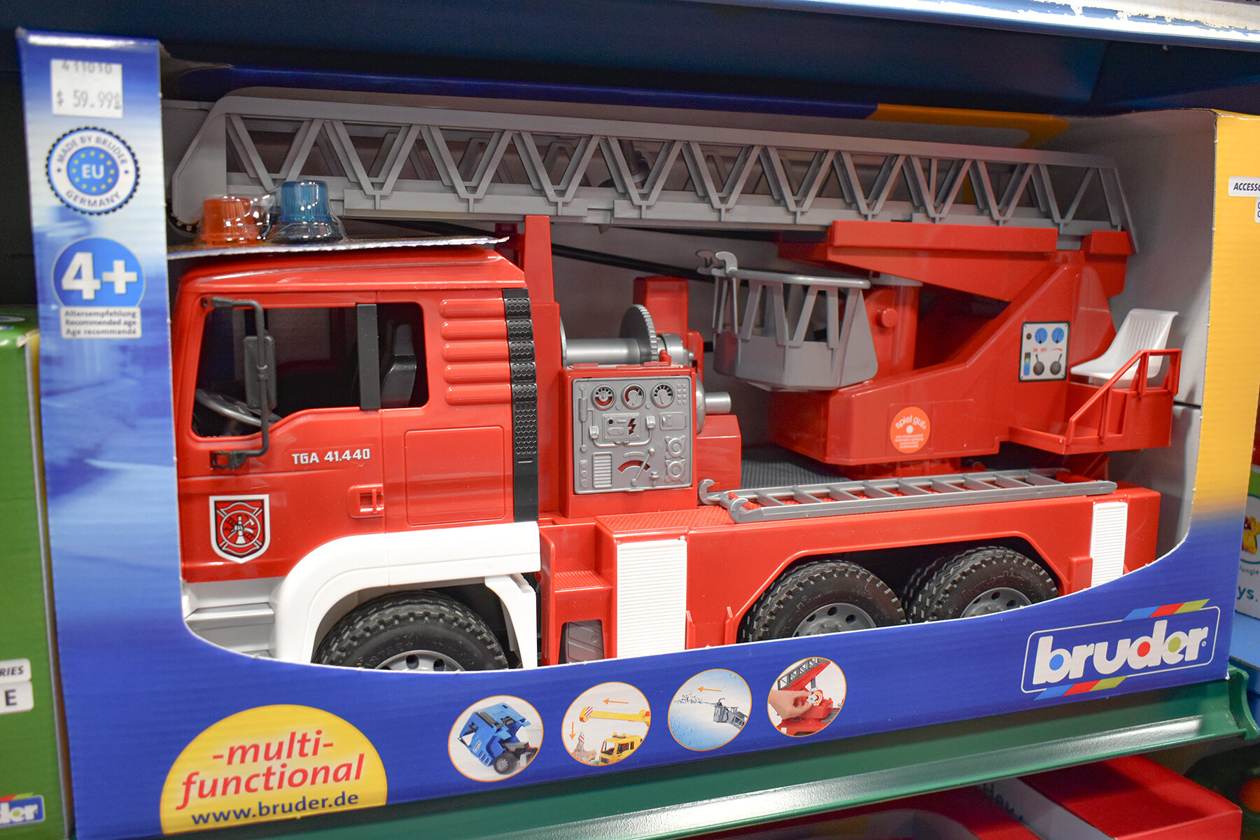 Phillips Toy Mart Bruder Fire Truck Toy.JPG