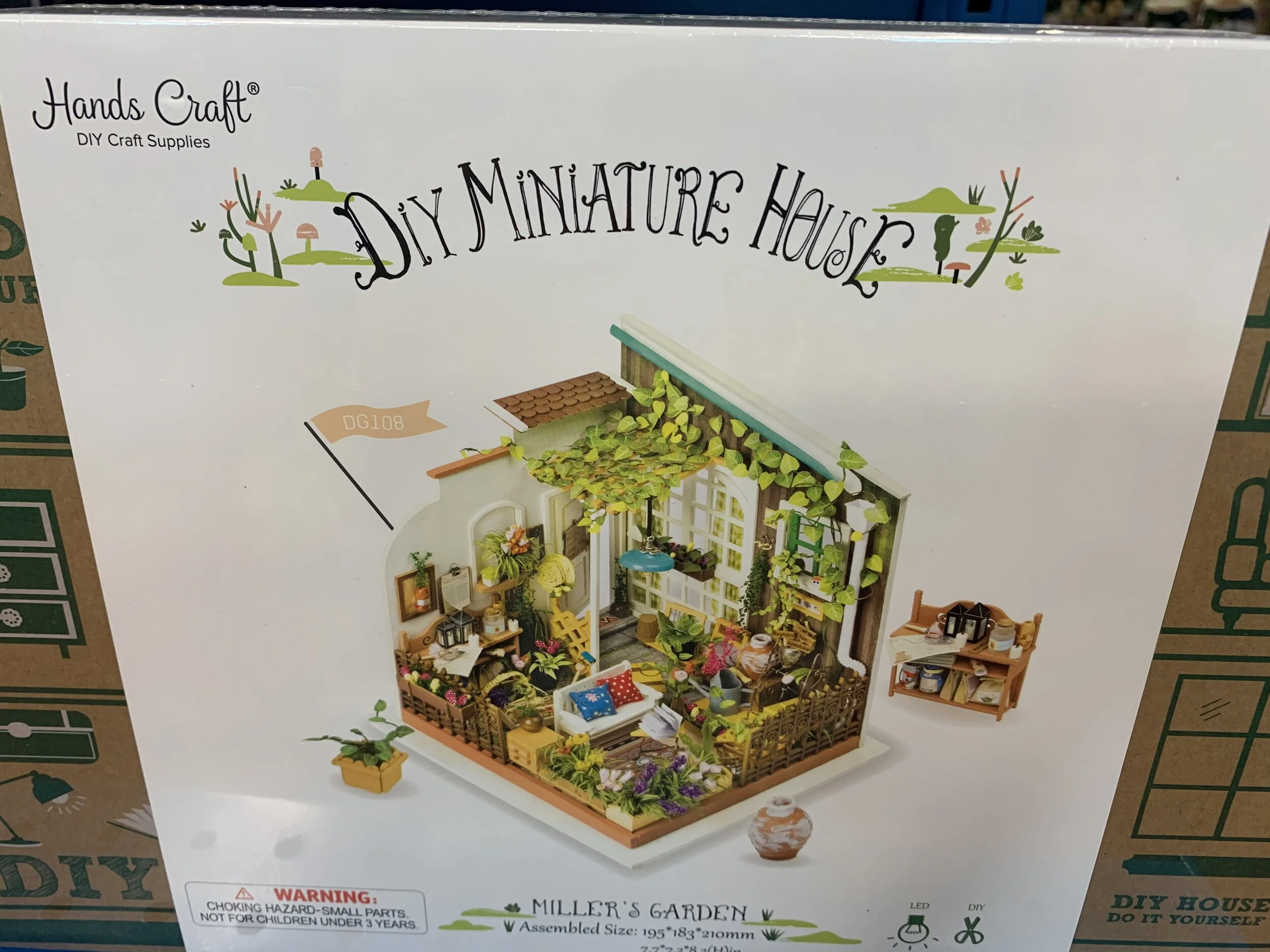 Phillips Toy Mart Robotime DIY Miniature House Miller's Garden.JPG