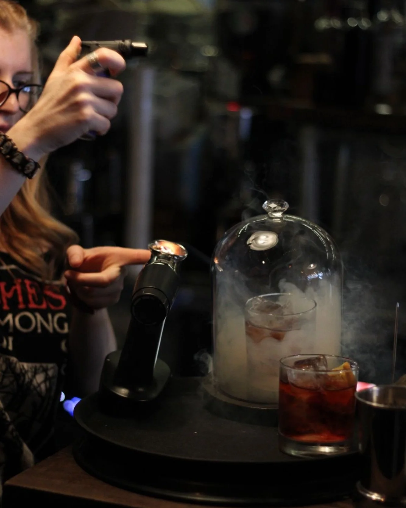 A little smoke, a dram of whiskey, a bitter or two, a whole lot of flavour. 

Whether you&rsquo;re in for one of our house special cocktails, your favourite classic or something completely rogue and off-menu (we love a challenge), we&rsquo;ll have yo