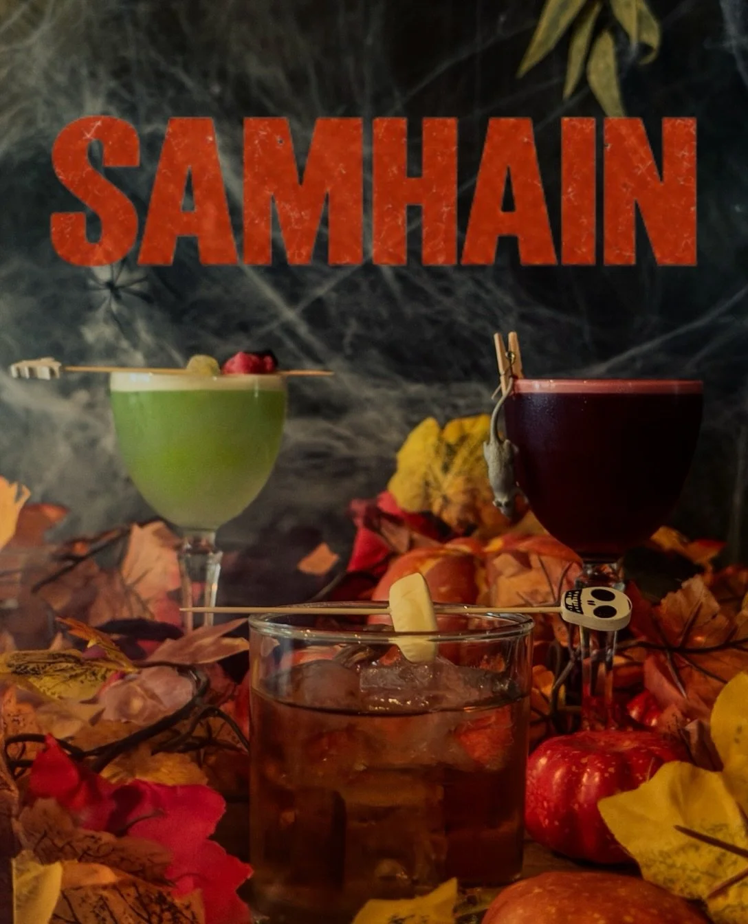It&rsquo;s officially spooky season and we are getting into the full spirit of Samhain (pronounced roughly as &lsquo;sow-en&rsquo;).

We have three absolutely devilish treats specially brewed by the gang behind the bar that are available all week; Th