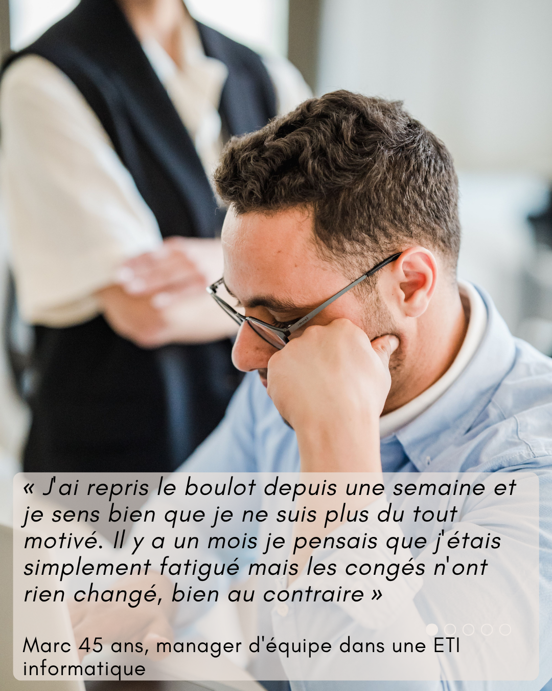 “Je ne suis plus du tout motivé”