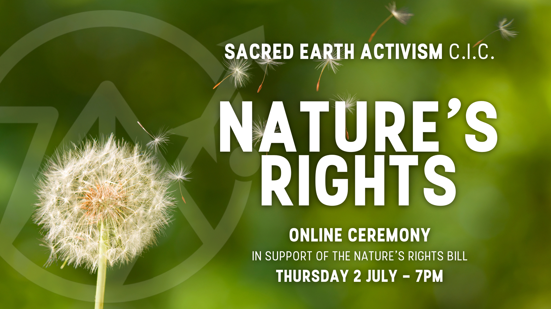 Nature's Rights - Online Ceremony