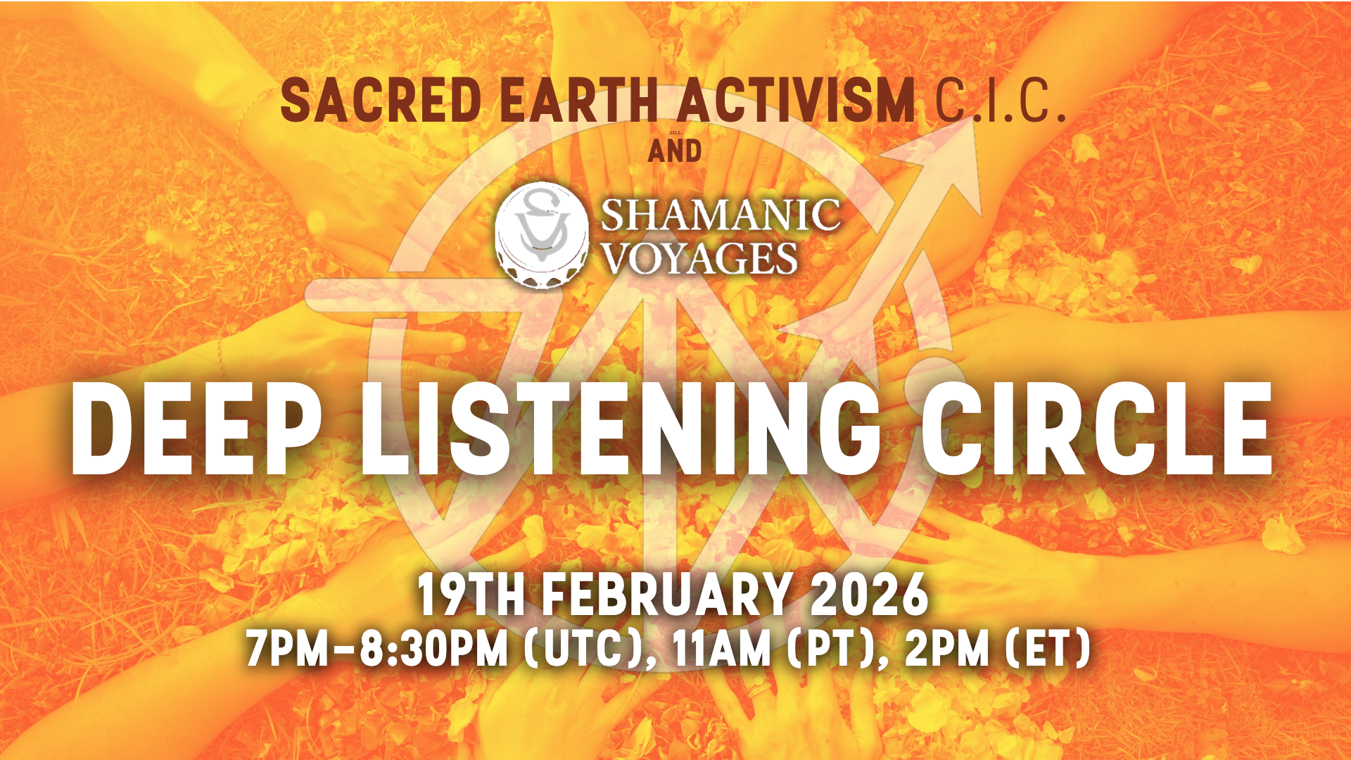 Listening Circle: Where do we go from here? Visioning the future.