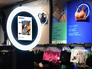 Nike: in-store photo booth activation per Jersey Culture Week