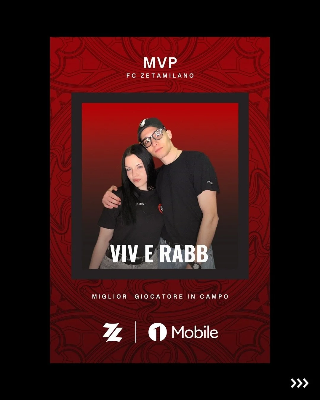 Non solo una foto.
Una vera card da calciatore!

Durante il meet&amp;greet della FC Zeta, ogni tifoso ha potuto scattare una foto personalizzata con il proprio nome, ispirata alle grafiche ufficiali della squadra 📸

Grazie a 1Mobile per averci coinv