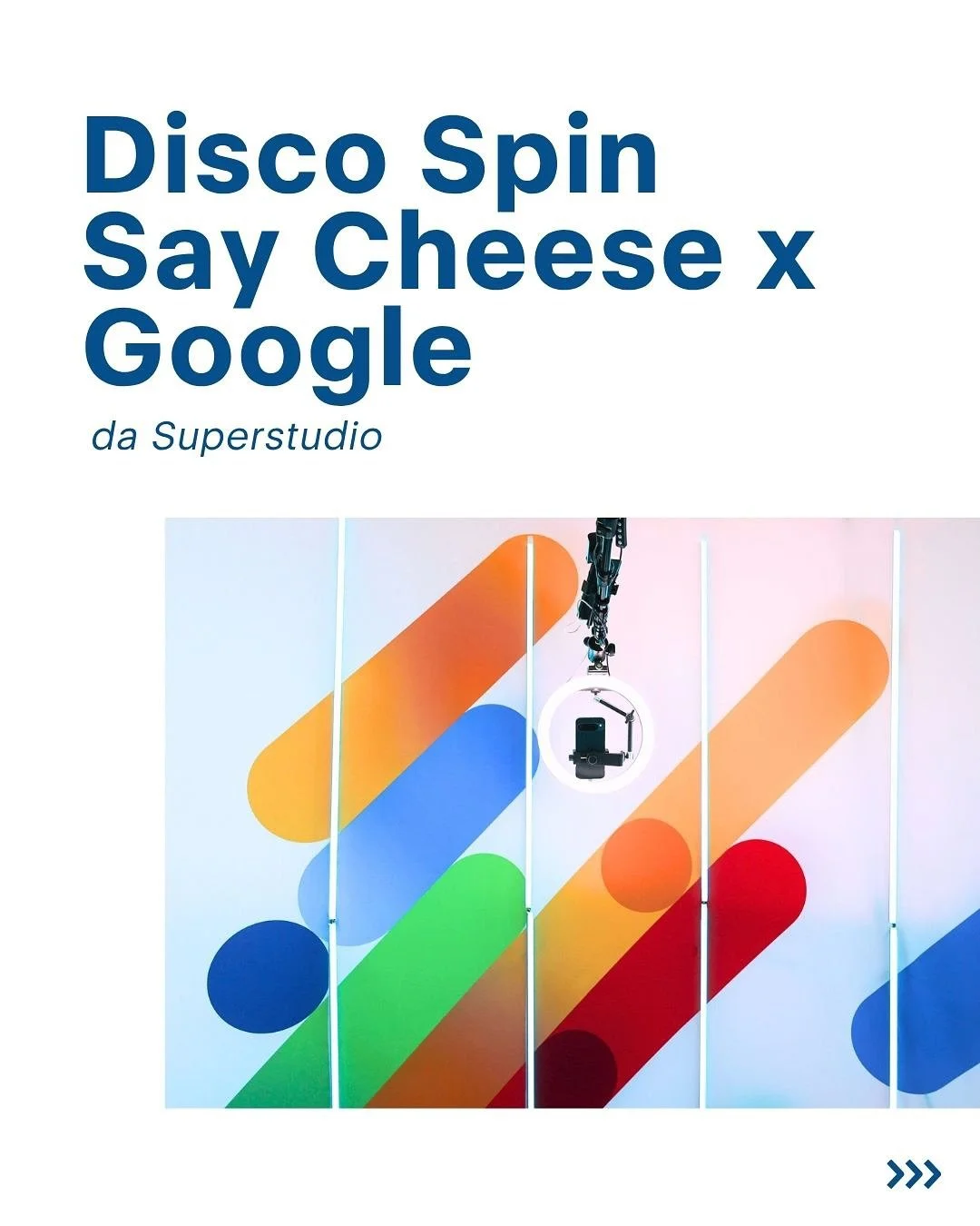 Per il Google Cloud Summit Milano 2025, &ldquo;l&rsquo;evento del futuro&rdquo;, abbiamo portato il nostro Disco Spin in una veste super personalizzata 🎨

Video 360&deg;, luci neon, struttura su misura e zero pedane: il mix perfetto per un&rsquo;esp