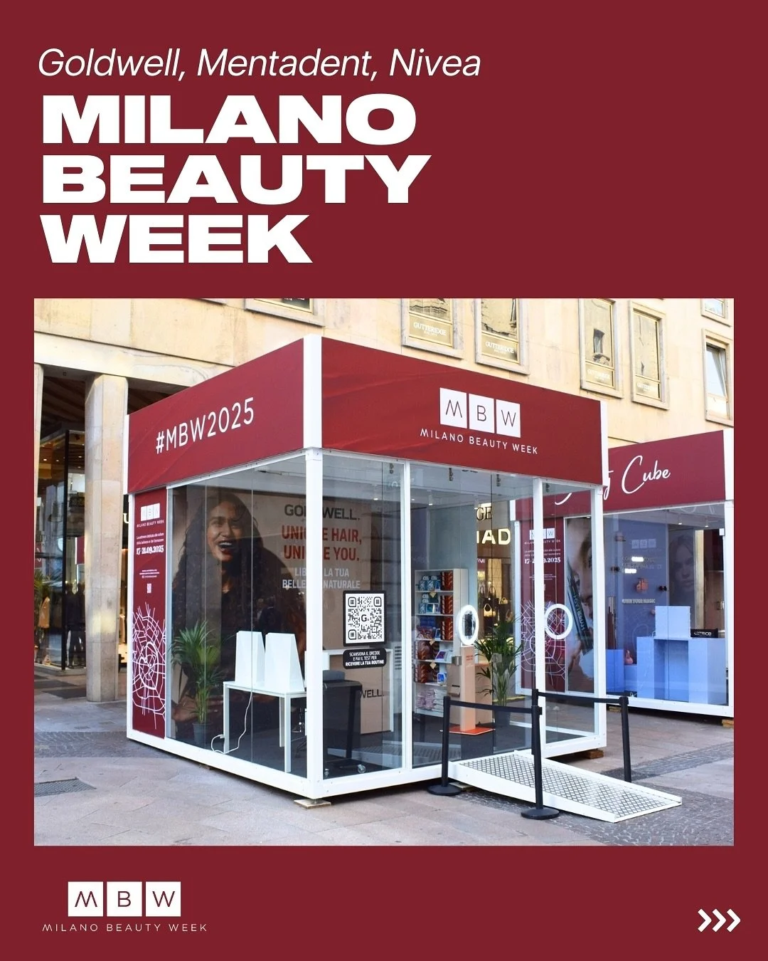 Milano Beauty Week 2025: 3 attivazioni, un&rsquo;unica firma Say Cheese! 

Questa settimana la bellezza ha invaso Milano e noi siamo stati al centro di tre esperienze uniche:

💇&zwj;♀️ Goldwell Cube in Piazza Duomo &ndash; Photo Booth personalizzato