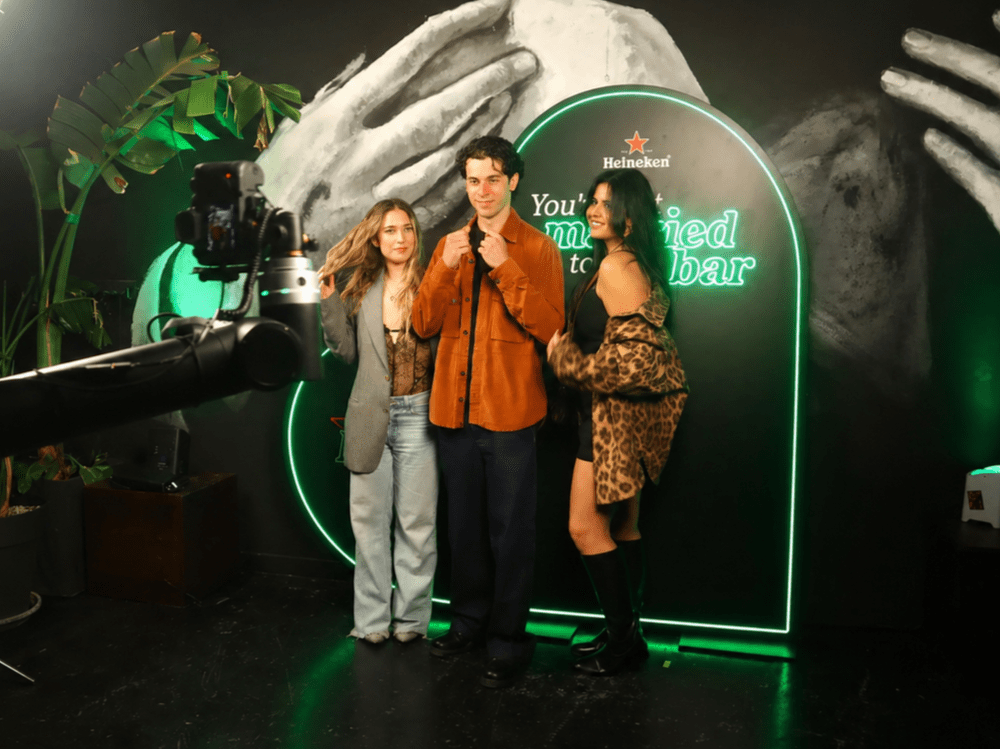Heineken: GlamBot e Fotografo Print tra Roma e Milano