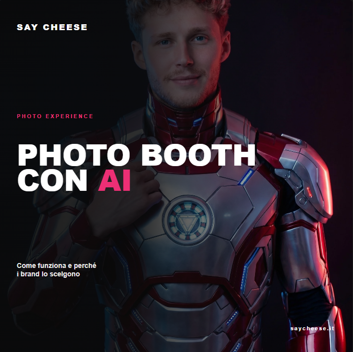 Photo booth con intelligenza artificiale per eventi: come funziona e perché i brand lo scelgono