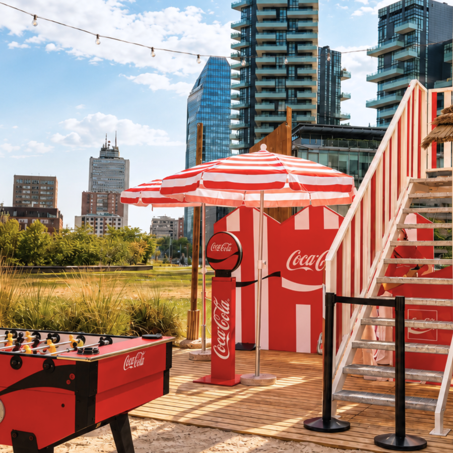 Photo Booth AI al Lido Coca-Cola di Milano