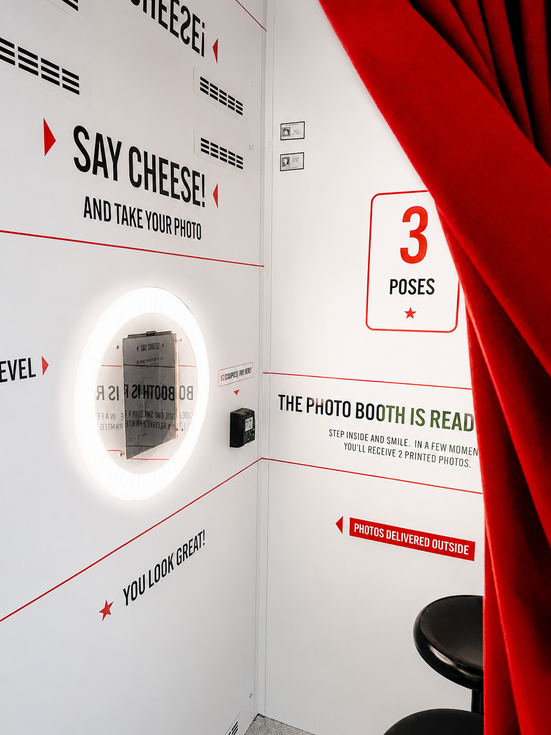 Novità: Photo Booth a pagamento per Villa Vittoria Firenze!