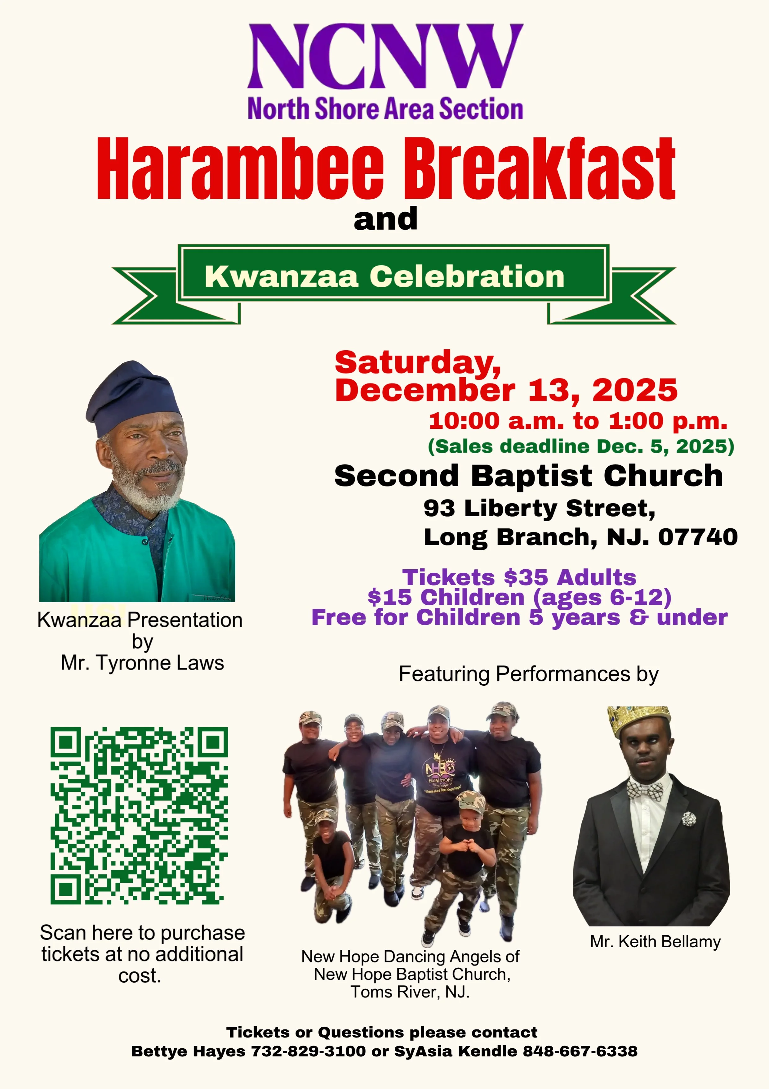 HARAMBEE BREAKFAST &amp; KWANZAA CELEBRATION