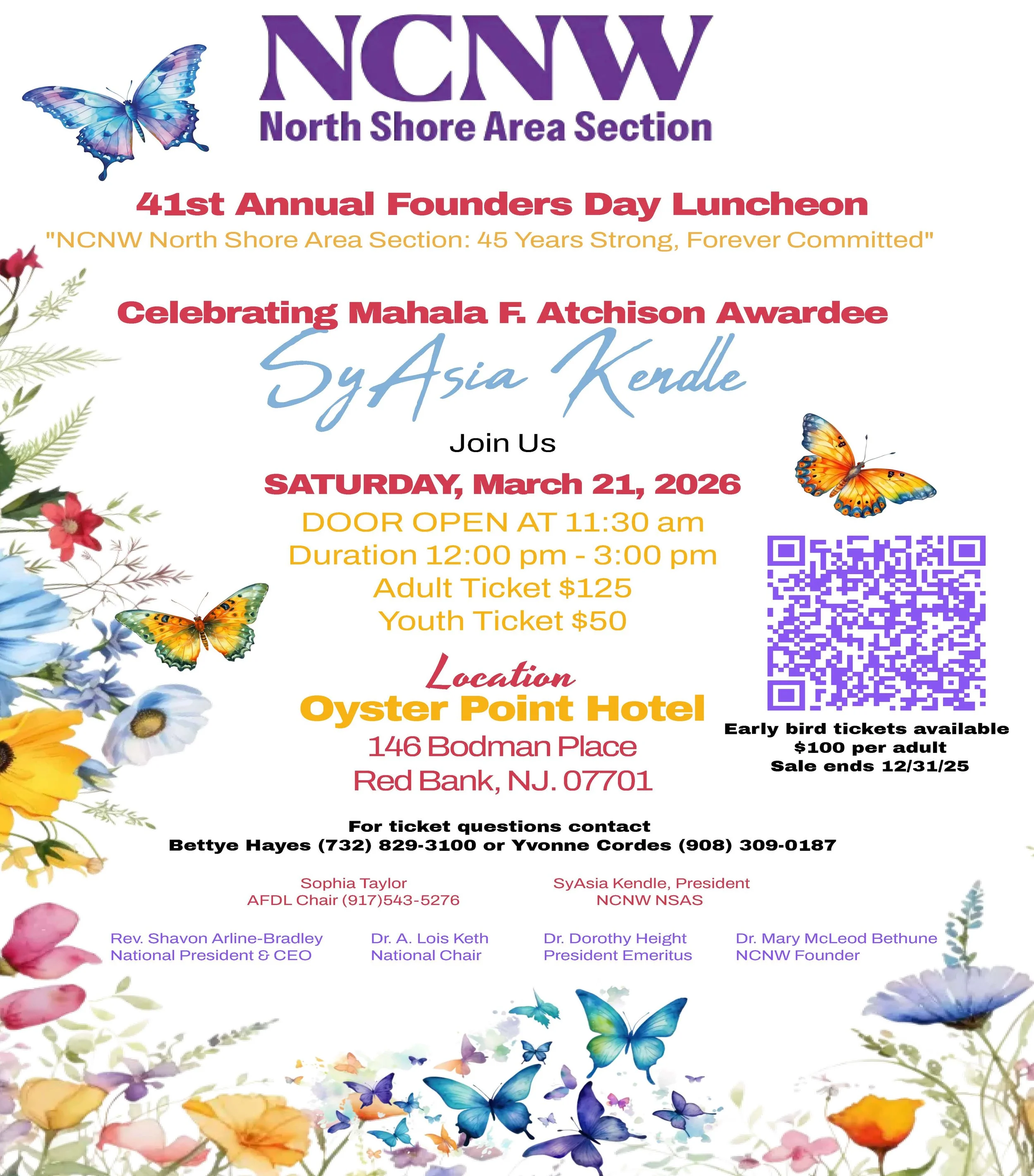 Annual Founders Day Luncheon