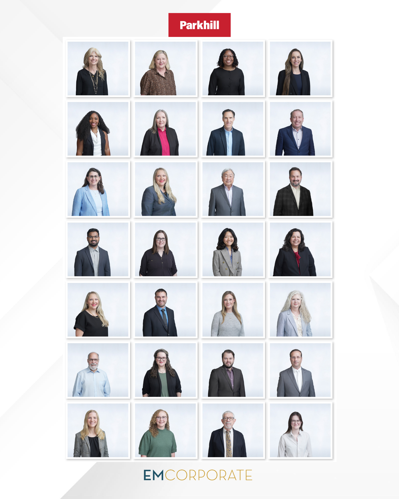 Parkhill | Acquisition + Updated Team Headshots at New Fort Worth Office