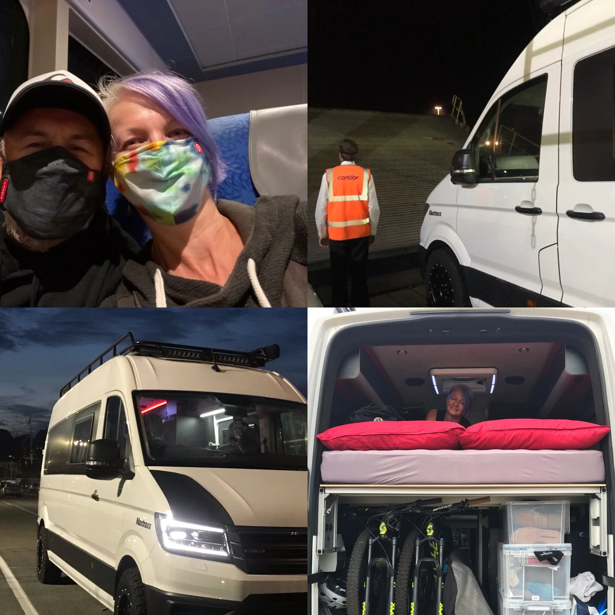 Can’t believe it, we’re packed and off!