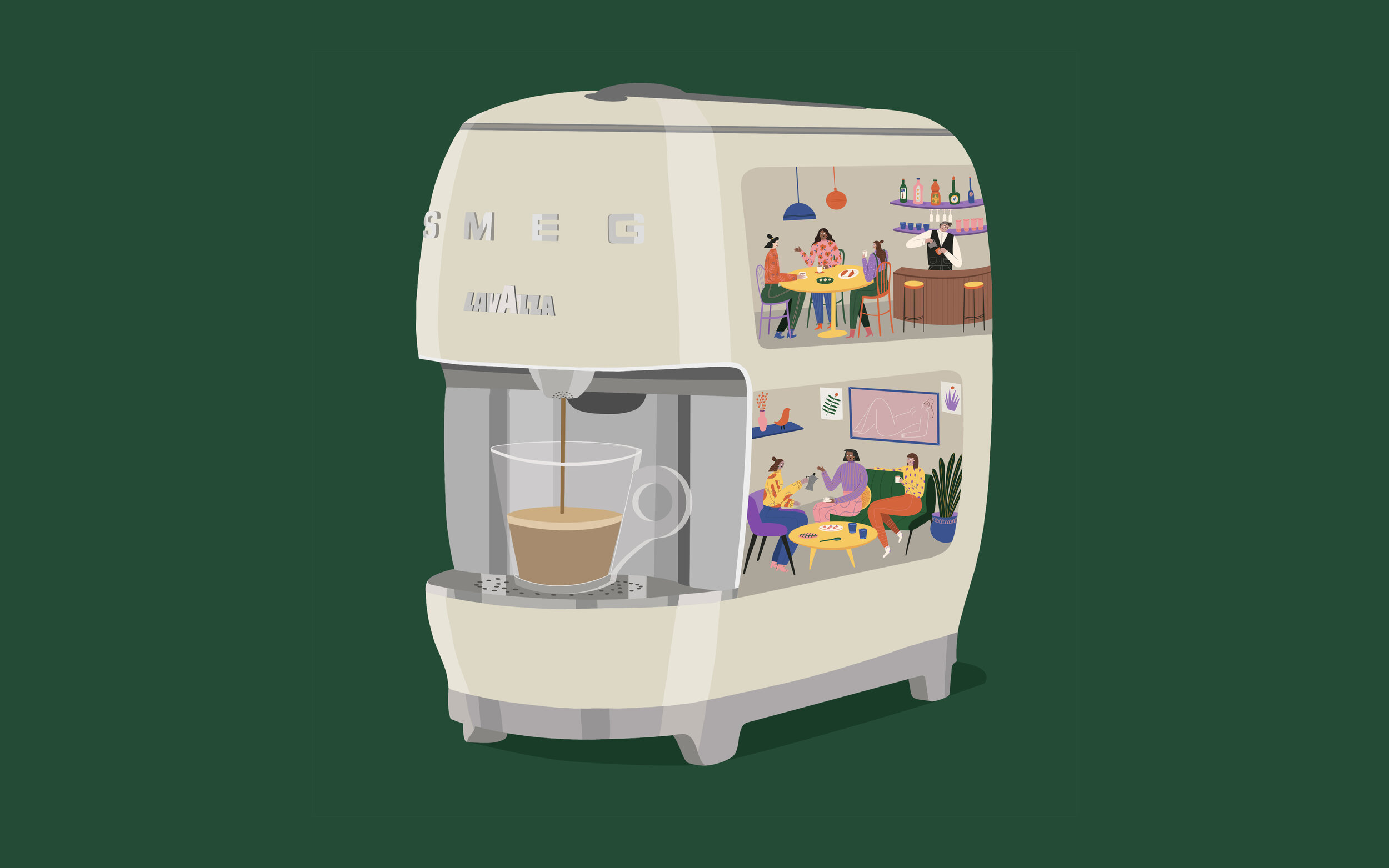 Lavazza a Modo Mio - Smeg — Shut Up 