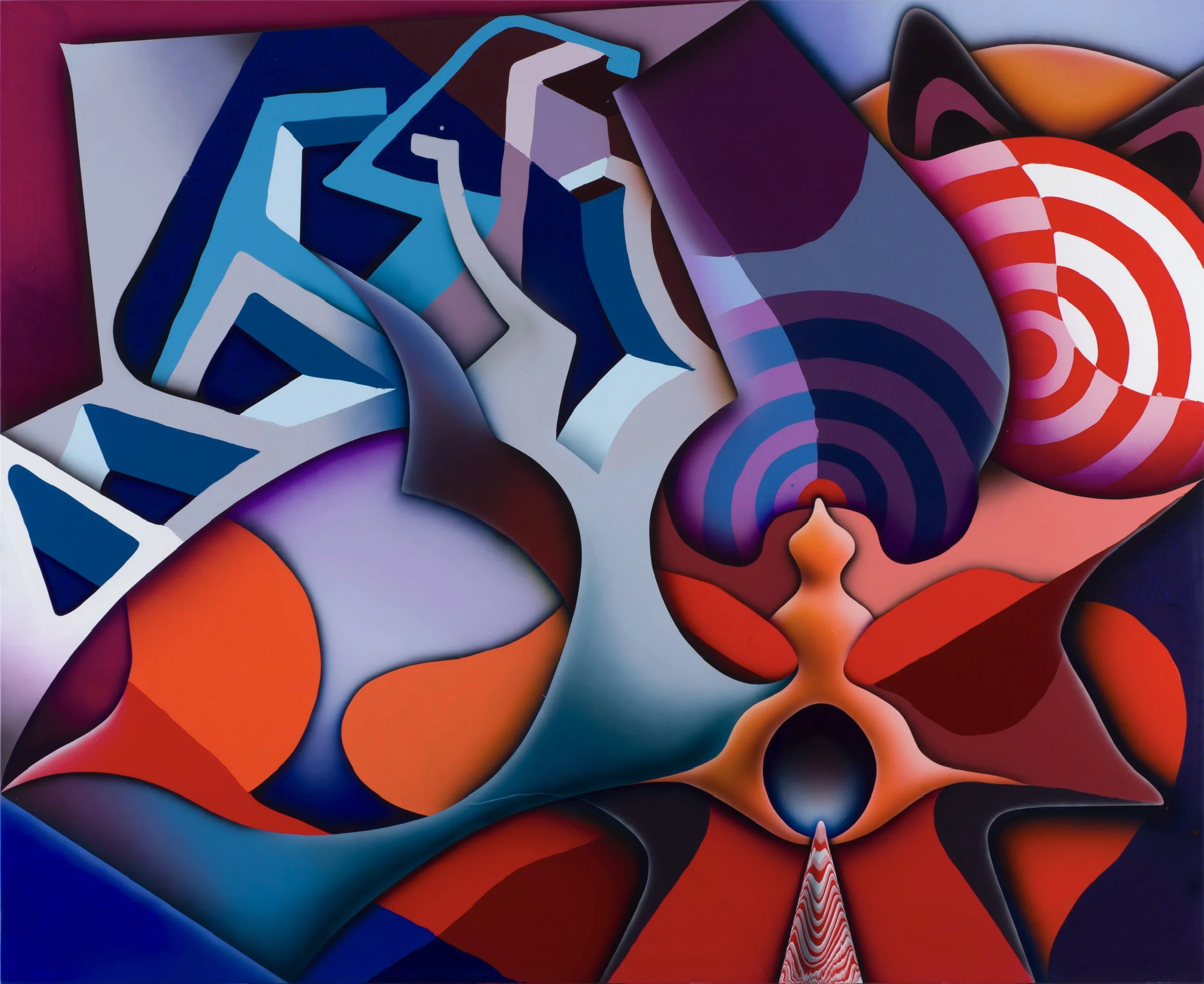 This is a painting by painter Harm Gerdes