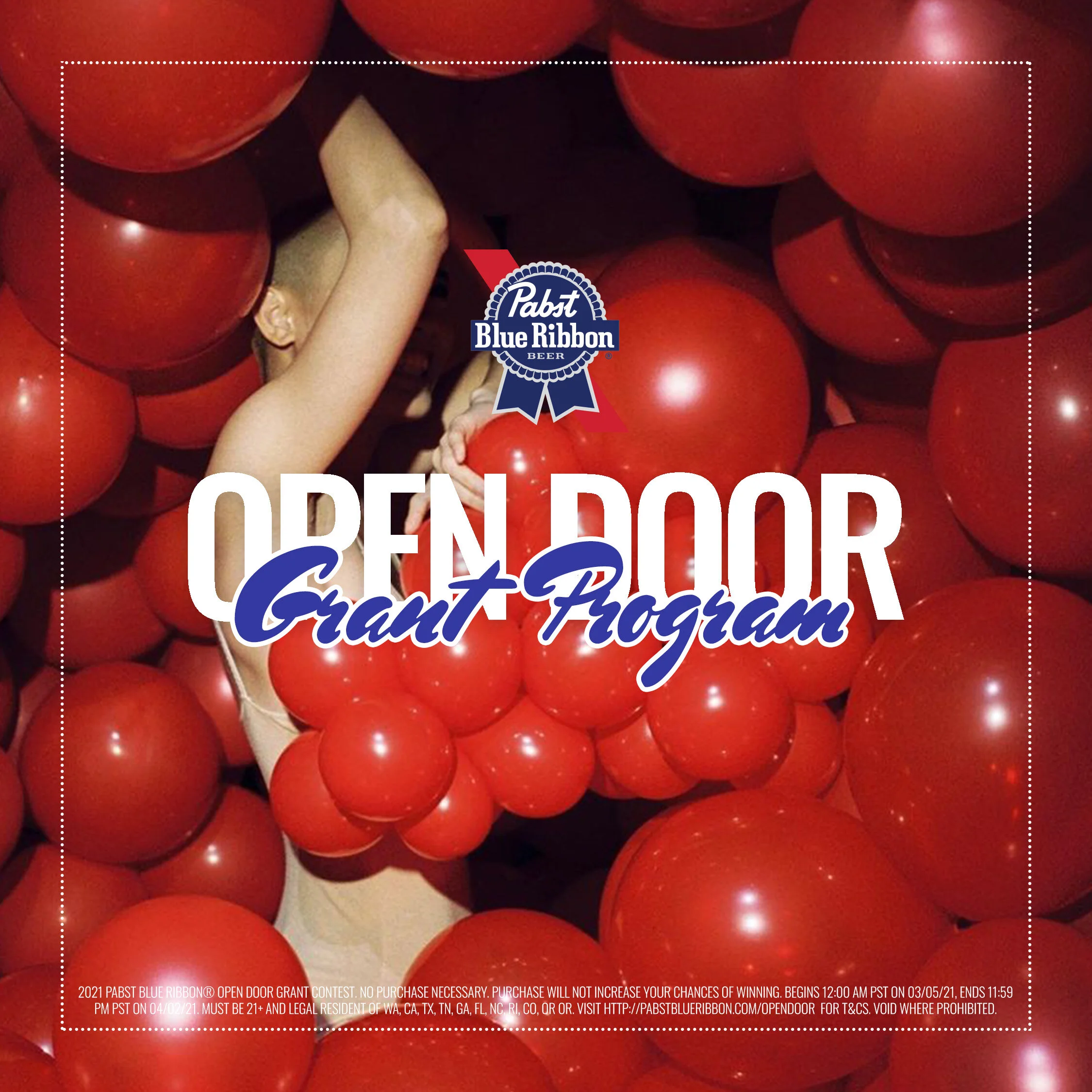 Pabst Blue Ribbon | Open Door Grant Program