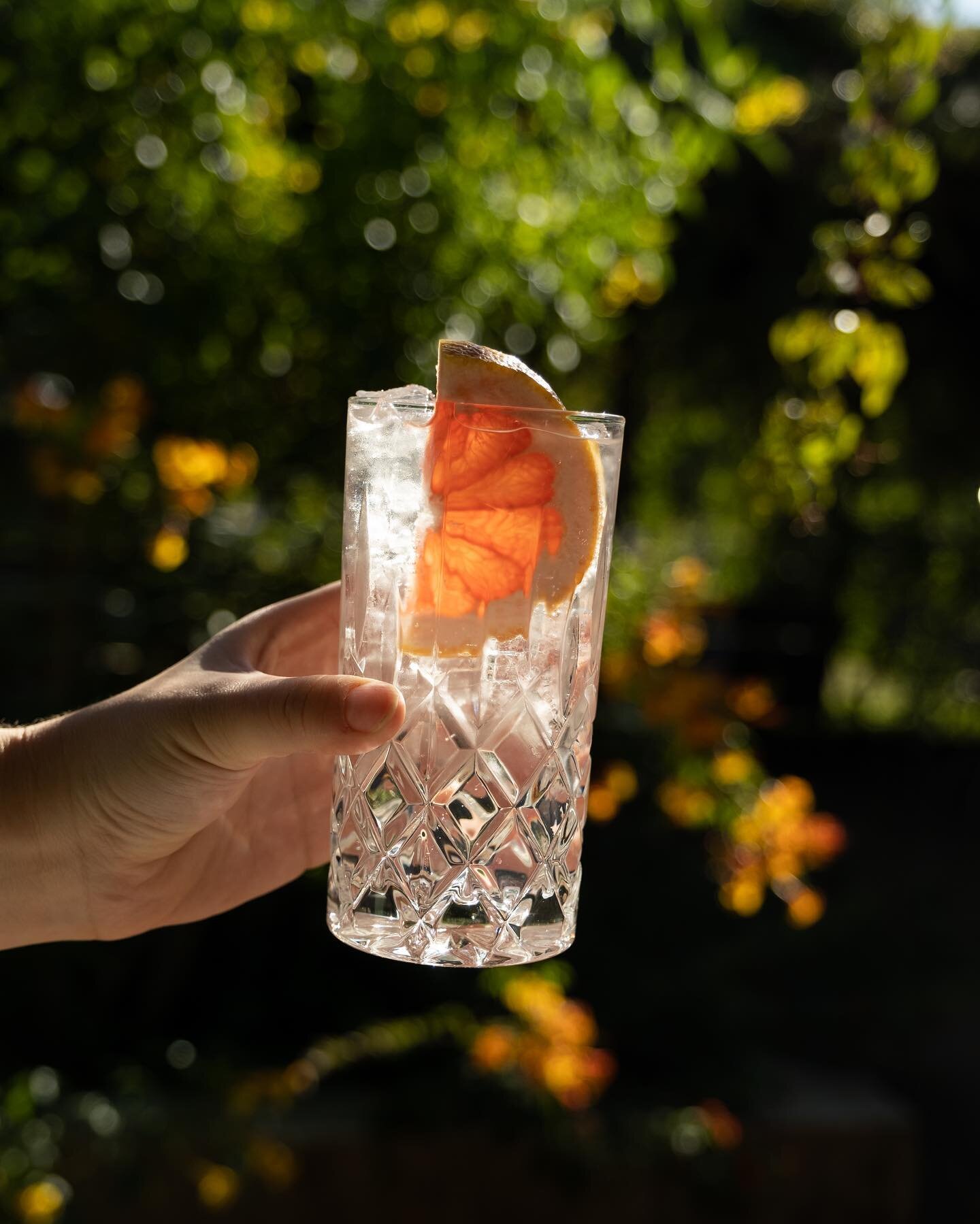 Friday afternoon cocktails in the garden - the weather&rsquo;s perfect 🍂