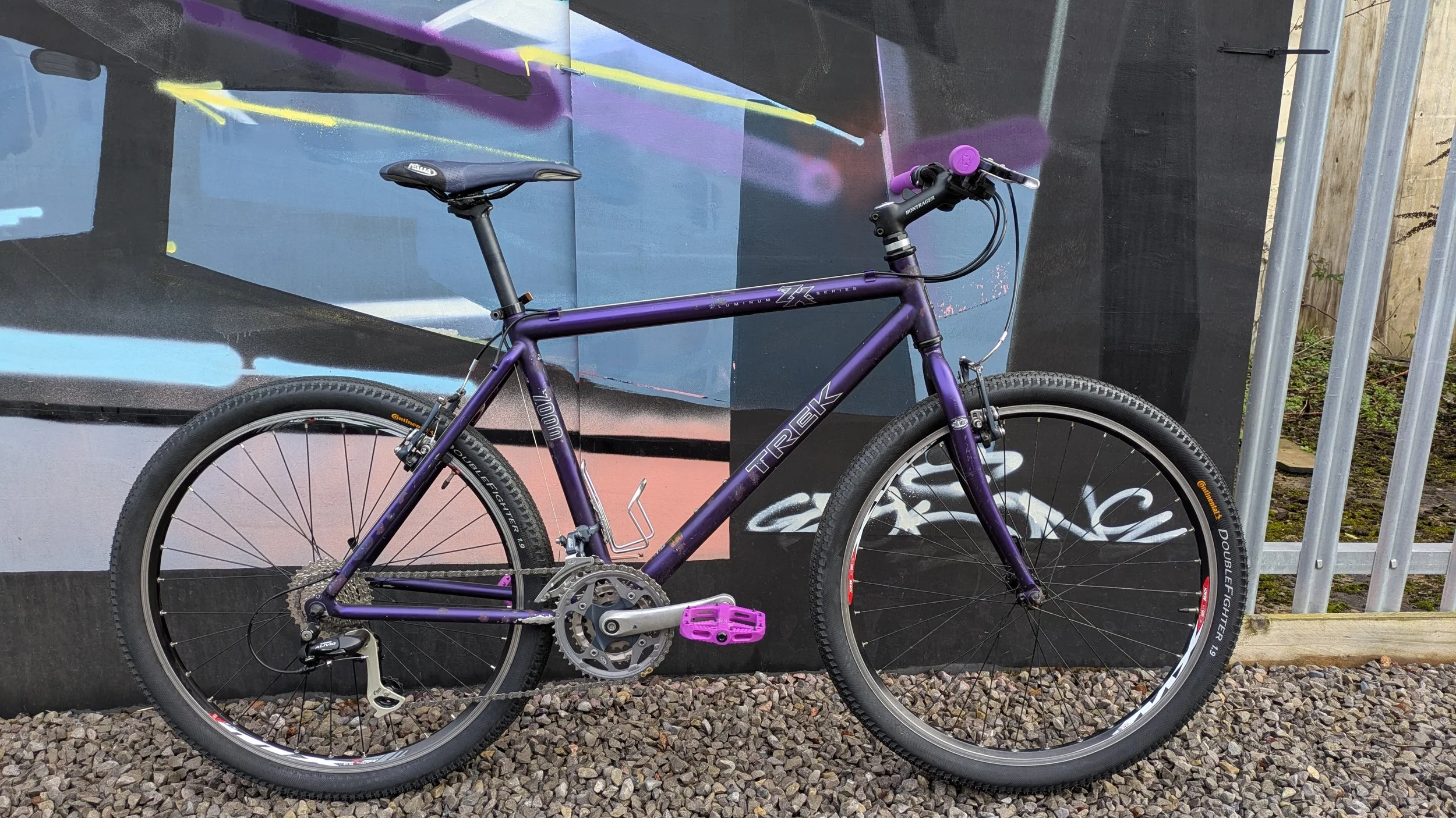 Trek 7000 Retro Commuter Bike Purple 20 Large